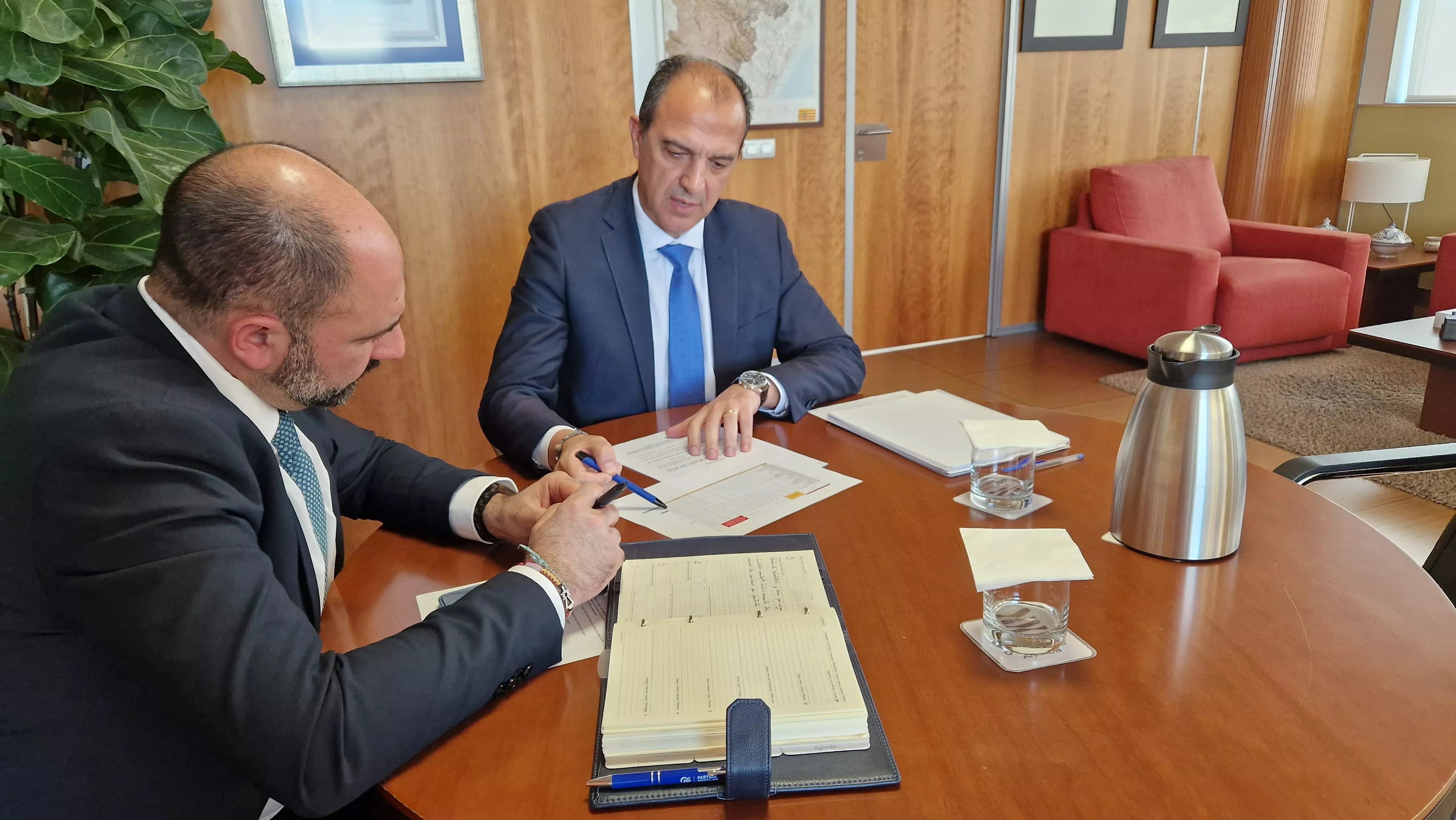 Fernando Torres y José Luis Bancalero.