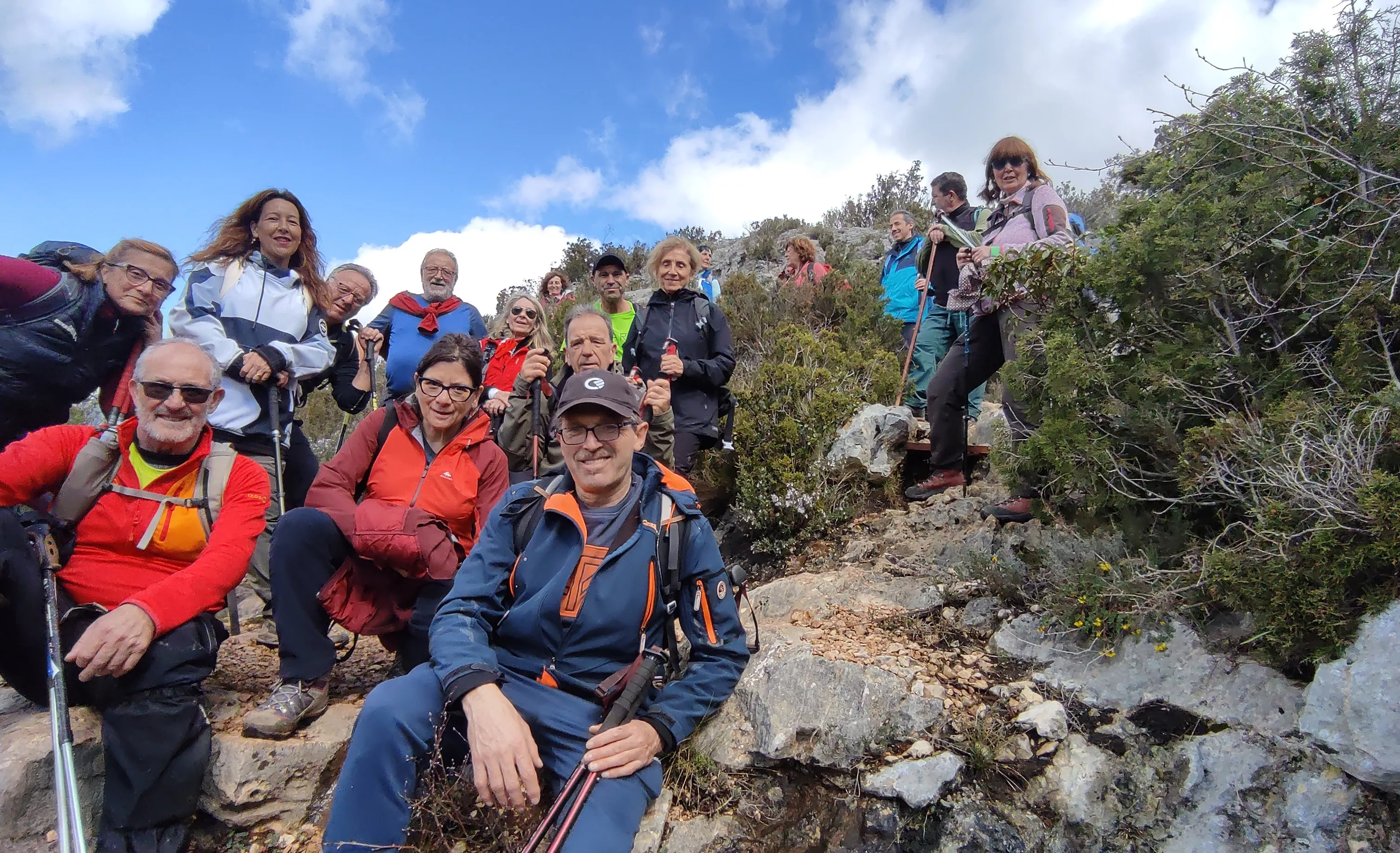 Por las alturas del tozal de Mallata. Foto Pedro Ayuso