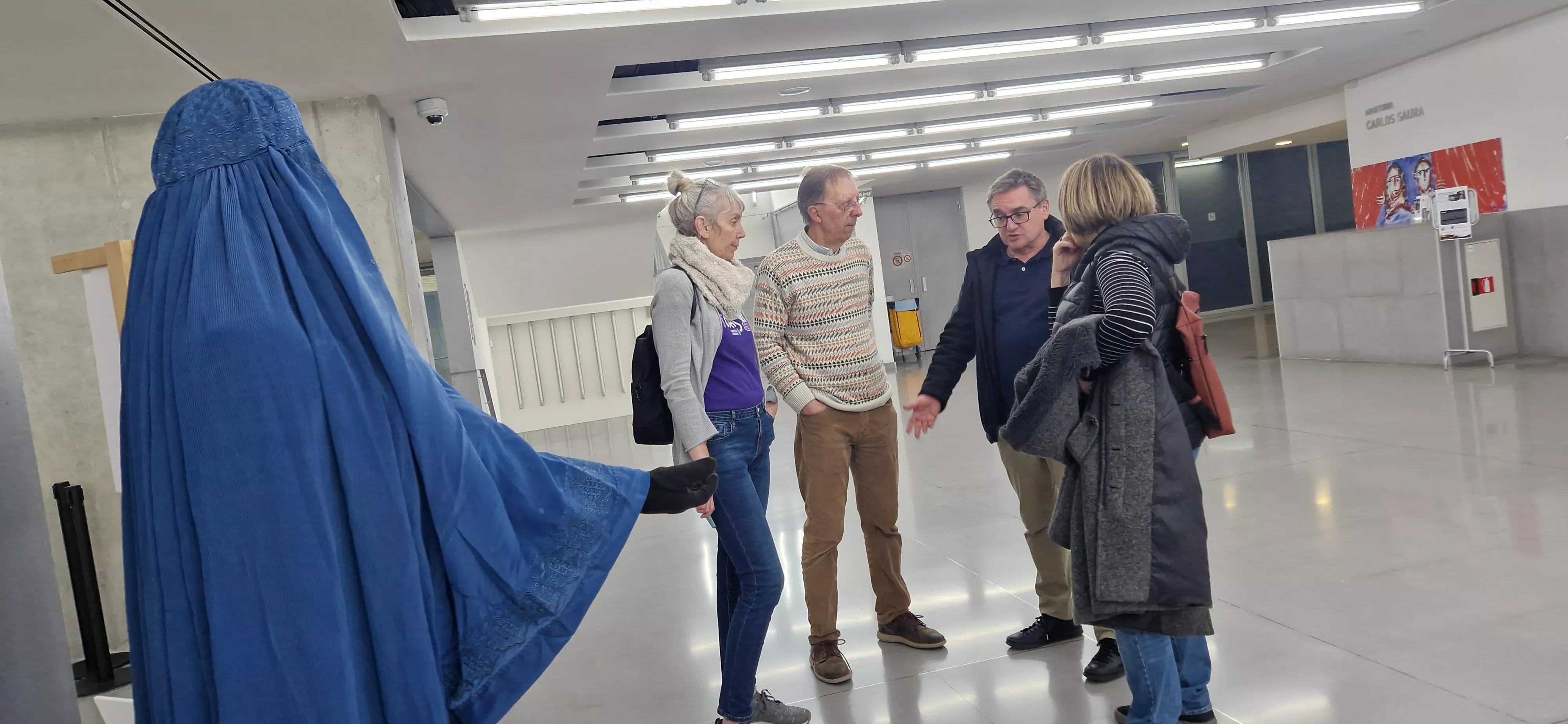 Exposición "Ellas son la Revolución" en Huesca. Foto Myriam Martínez