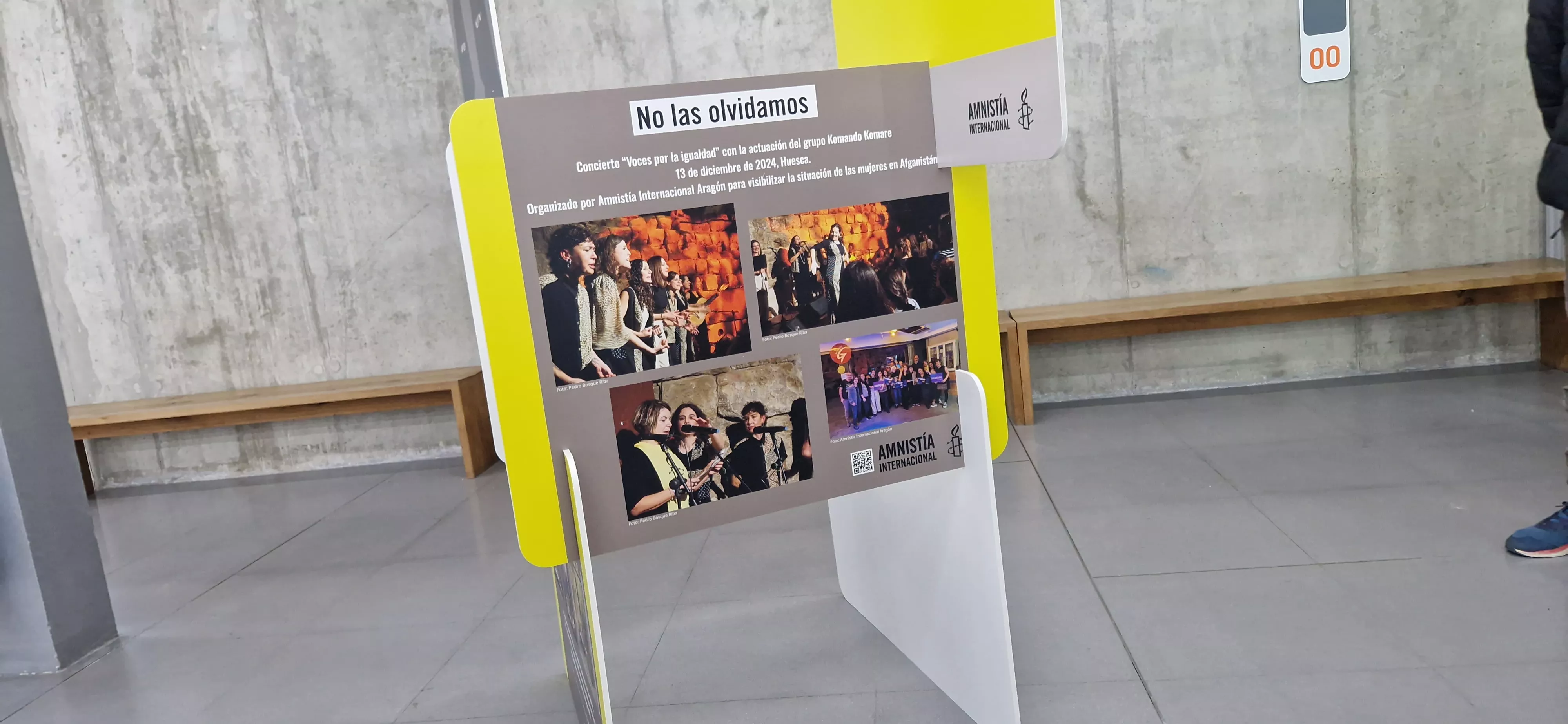 Exposición "Ellas son la Revolución" en Huesca. Foto Myriam Martínez