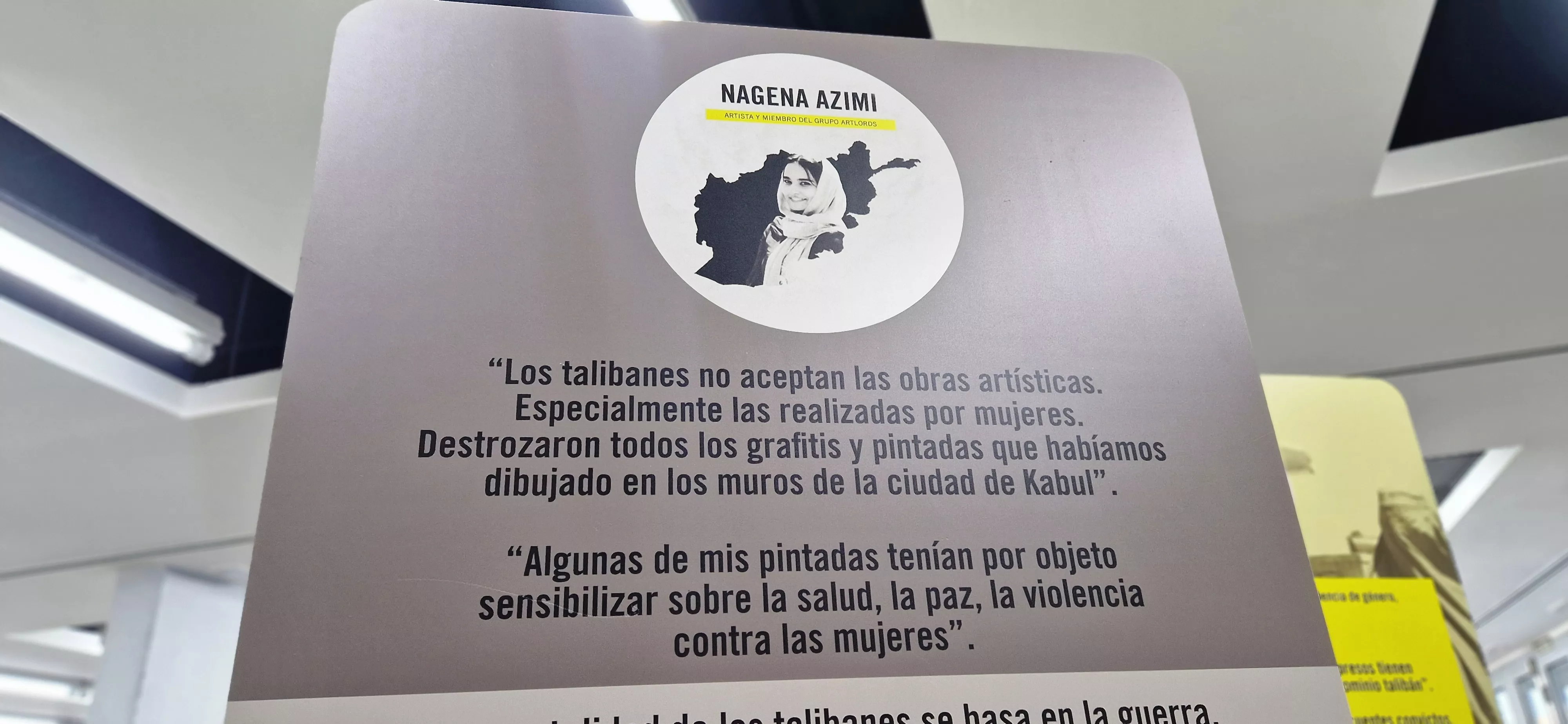 Exposición "Ellas son la Revolución" en Huesca. Foto Myriam Martínez