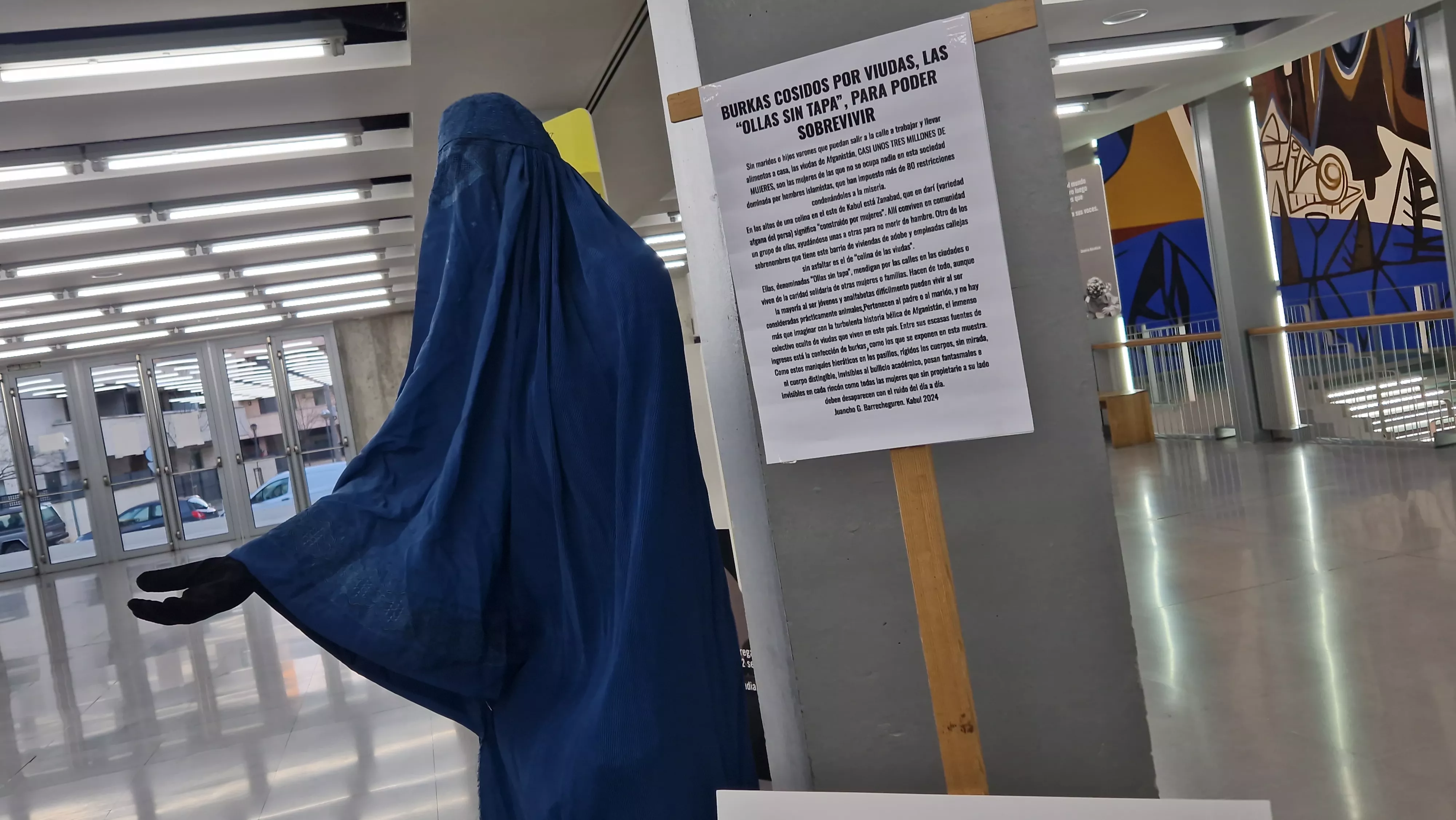 Exposición "Ellas son la Revolución" en Huesca. Foto Myriam Martínez