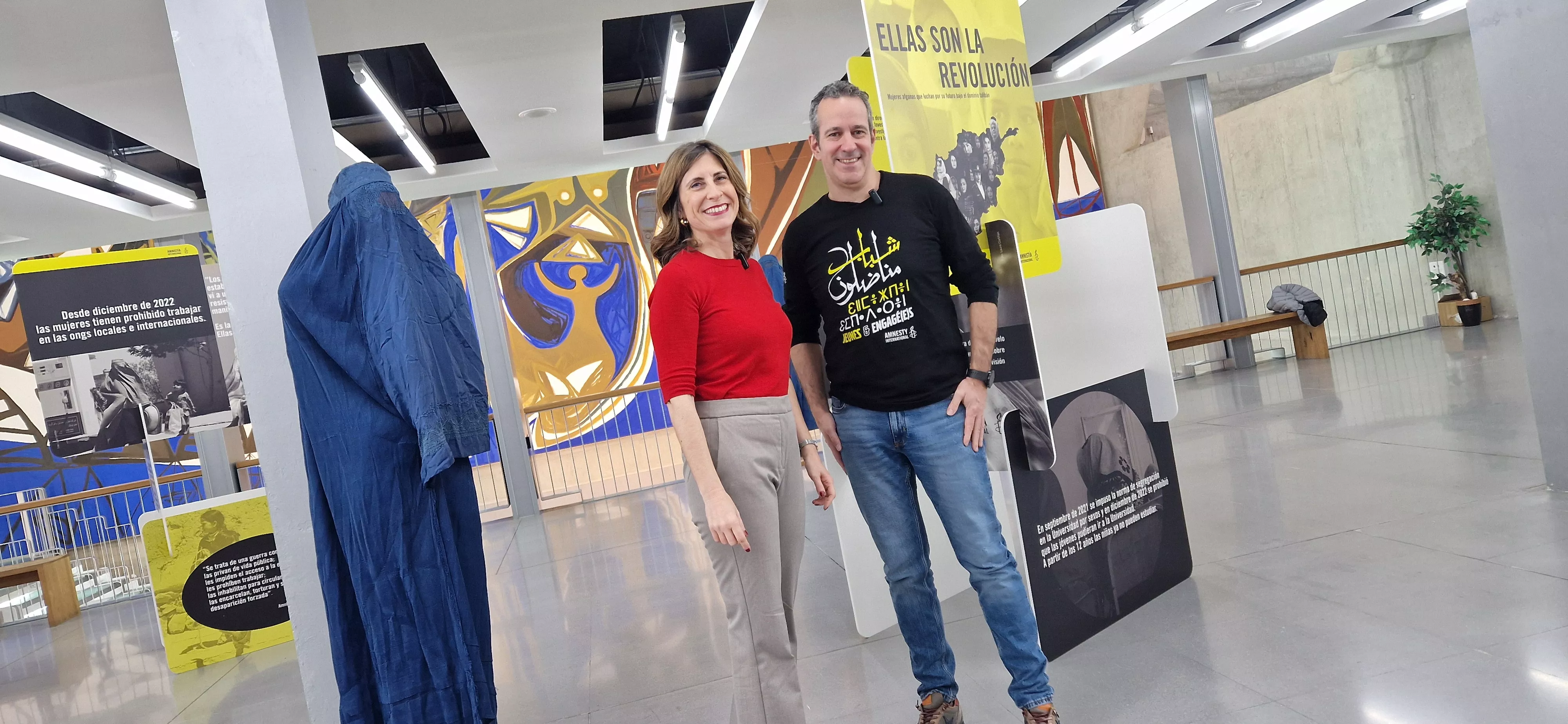 Livia Álvarez y José Manuel Mur. Foto Myriam Martínez