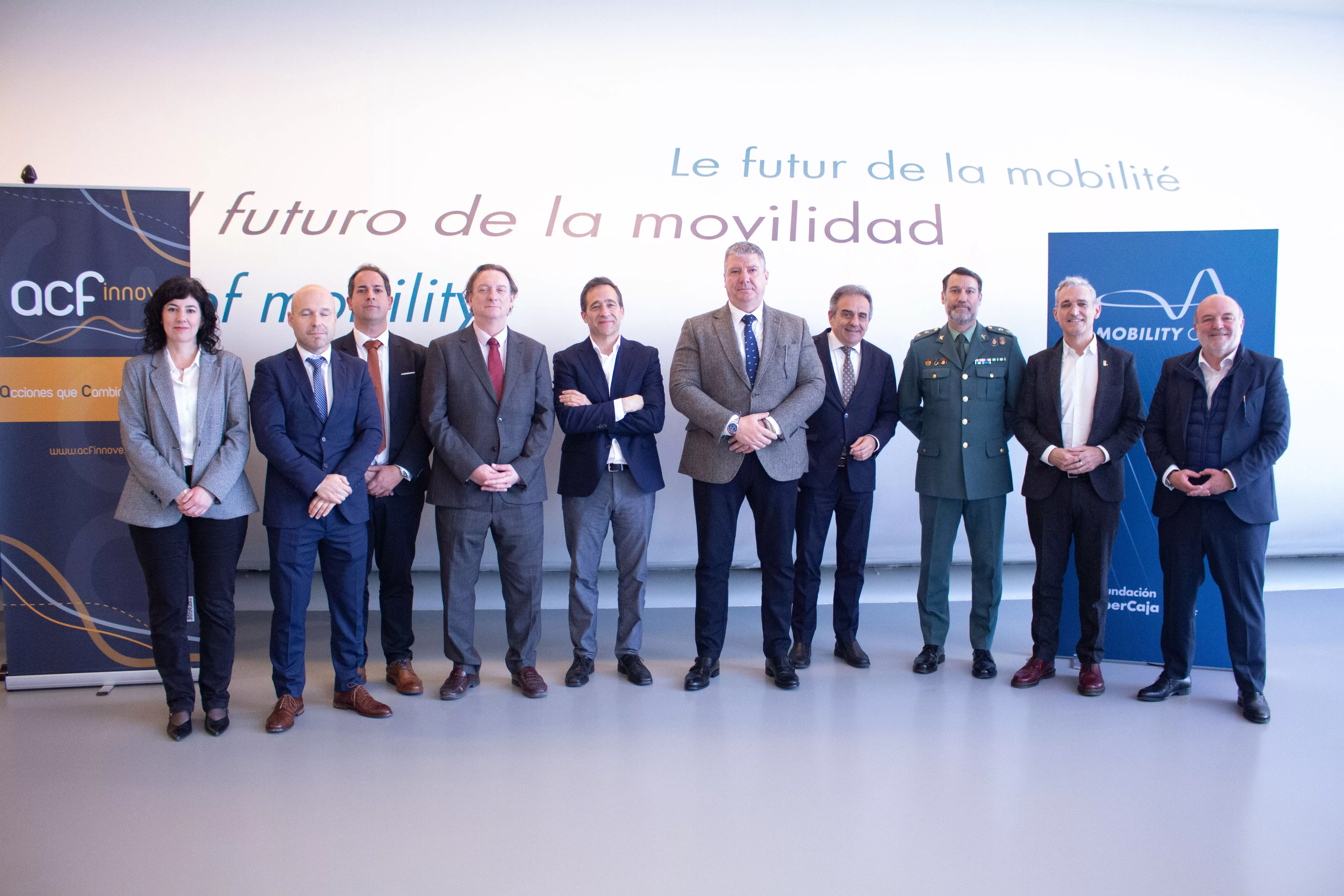 Foto de familia de la jornada de ACF Innove en Mobility City