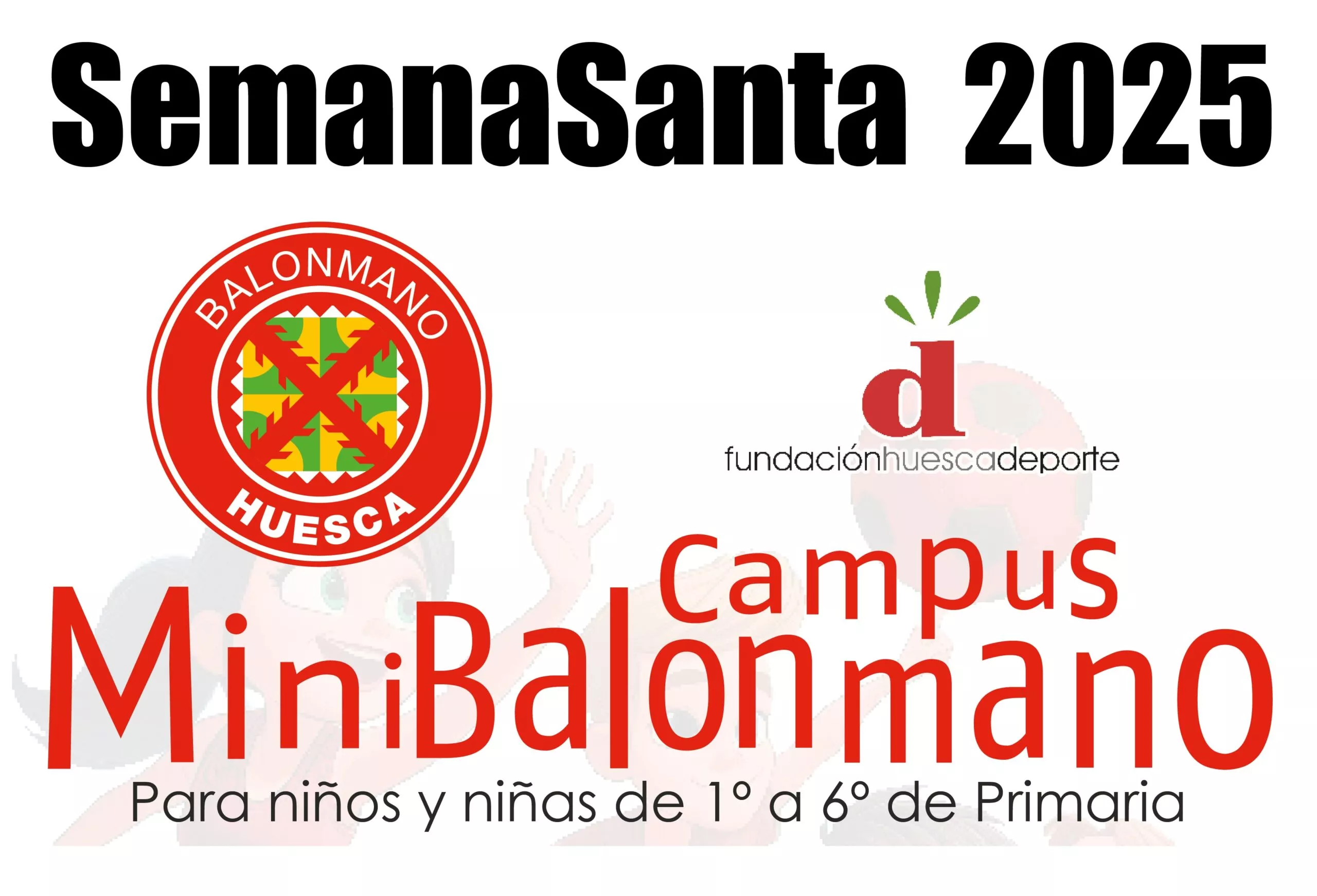 Un Campus de MiniBalonmano para Semana Santa