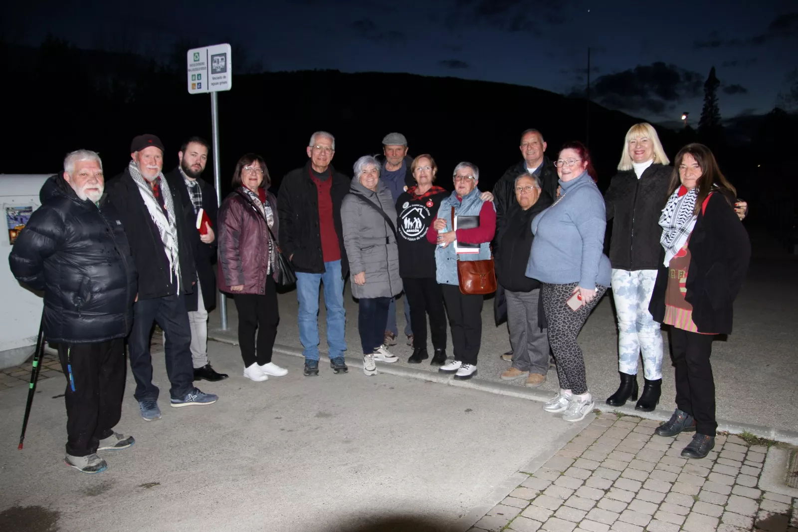 Charla de Antonio Matinero en la Uned de Sabiñánigo. Foto Carlos Neofato