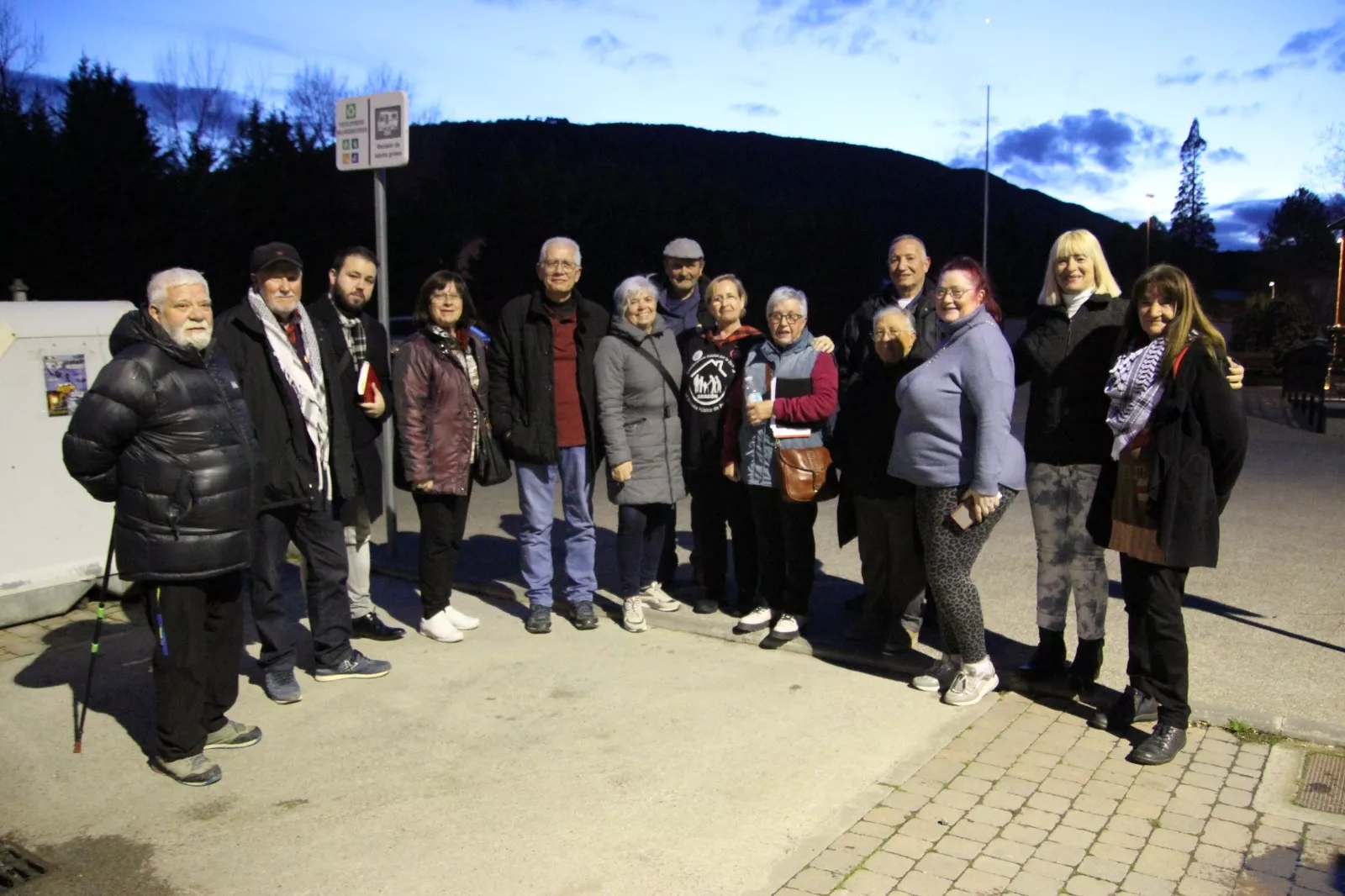 Charla de Antonio Matinero en la Uned de Sabiñánigo. Foto Carlos Neofato