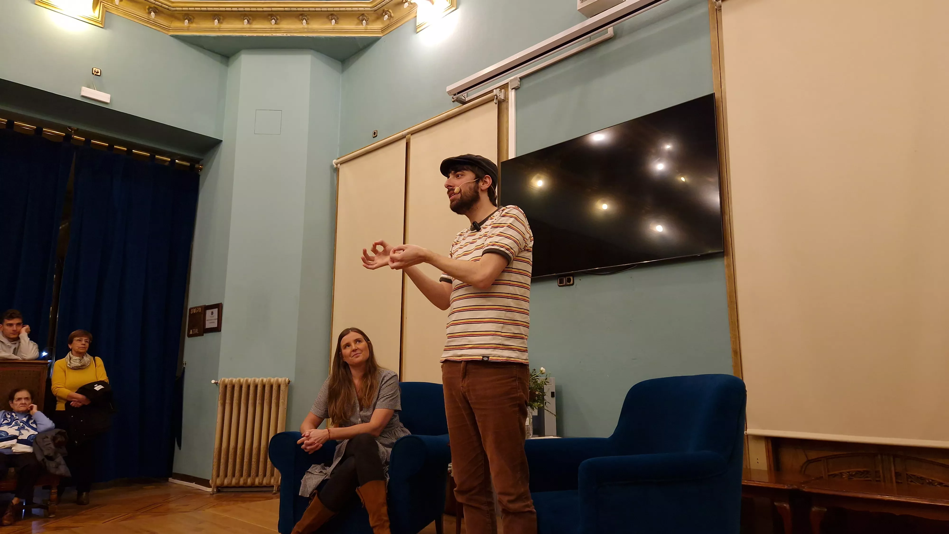 Marta Borraz y David Uclés. Foto Myriam MartíneZ