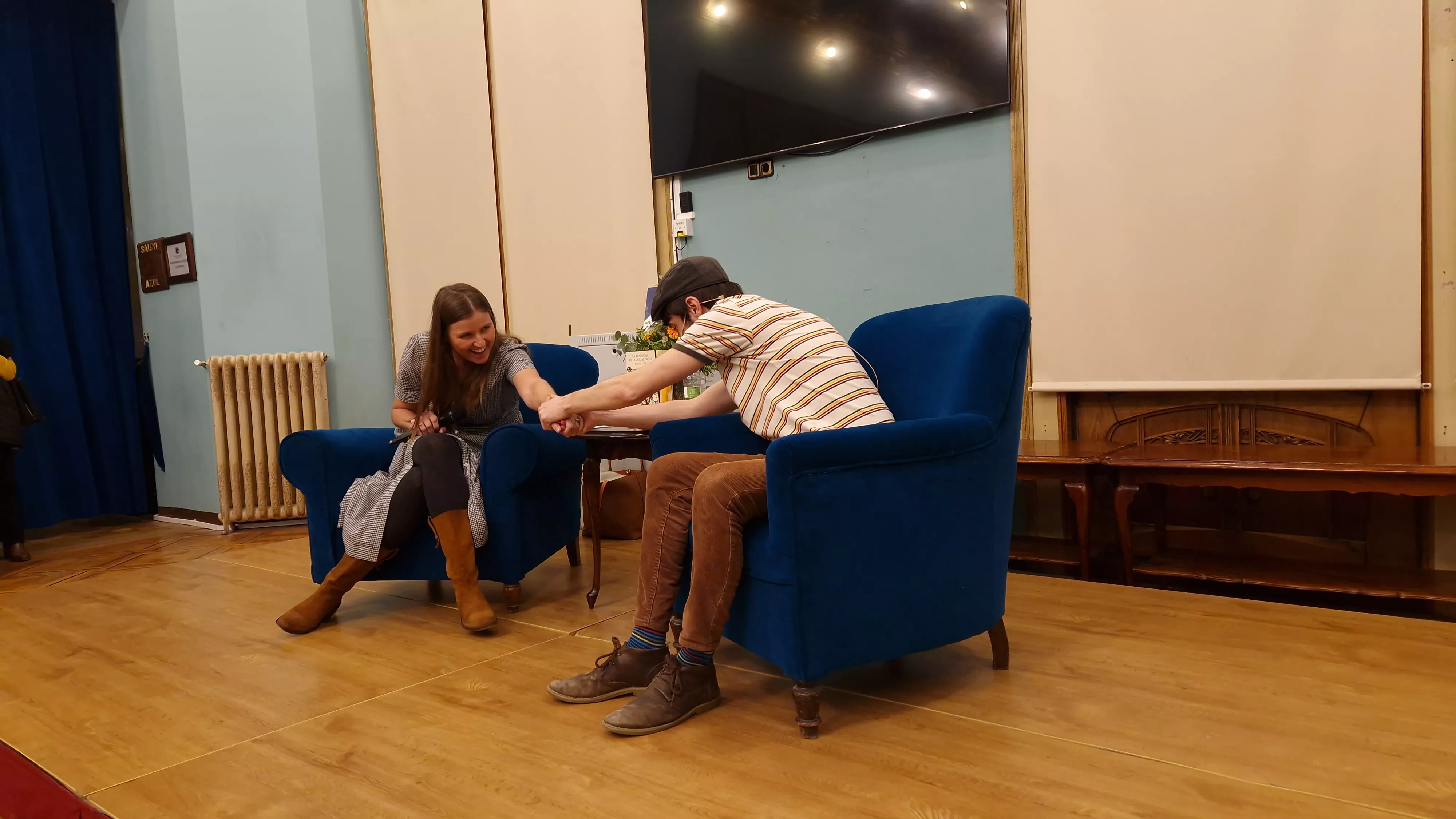 Marta Borraz y David Uclés. Foto Myriam Martínez