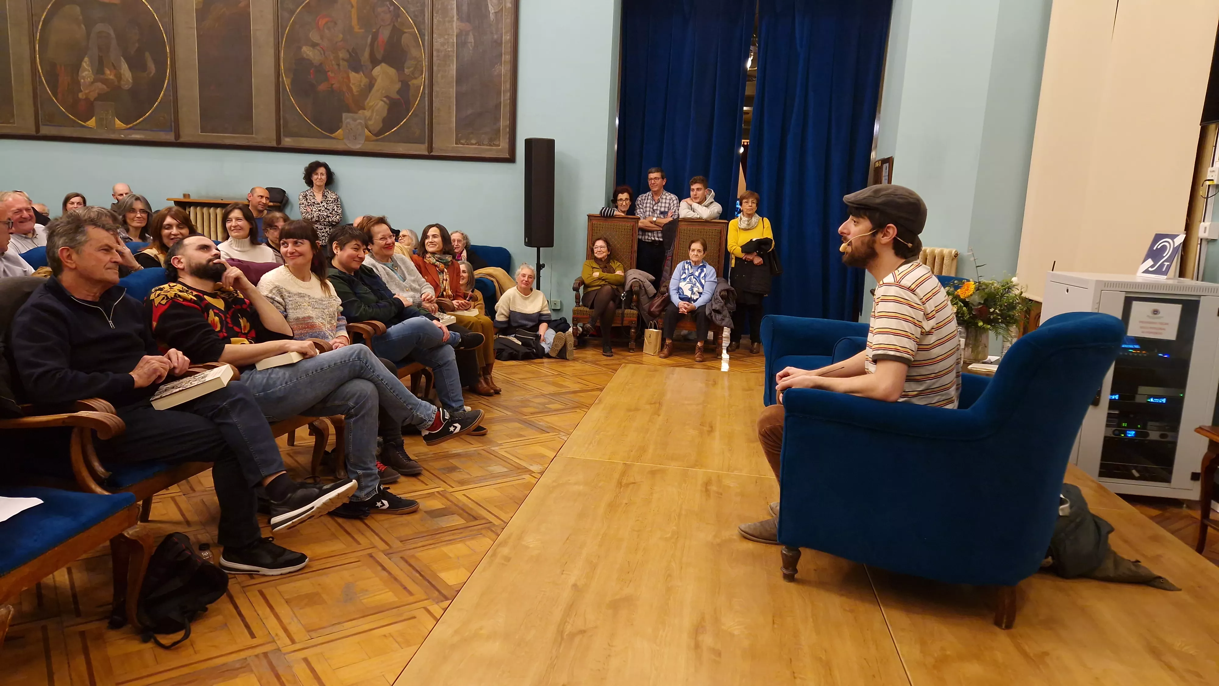 David Uclés, en el Casino de Huesca. Foto Myriam Martínez