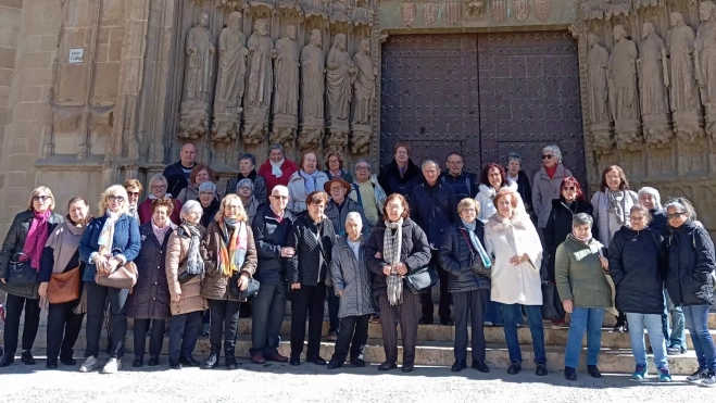 En la Catedral de Huesca En la Catedral de Huesca