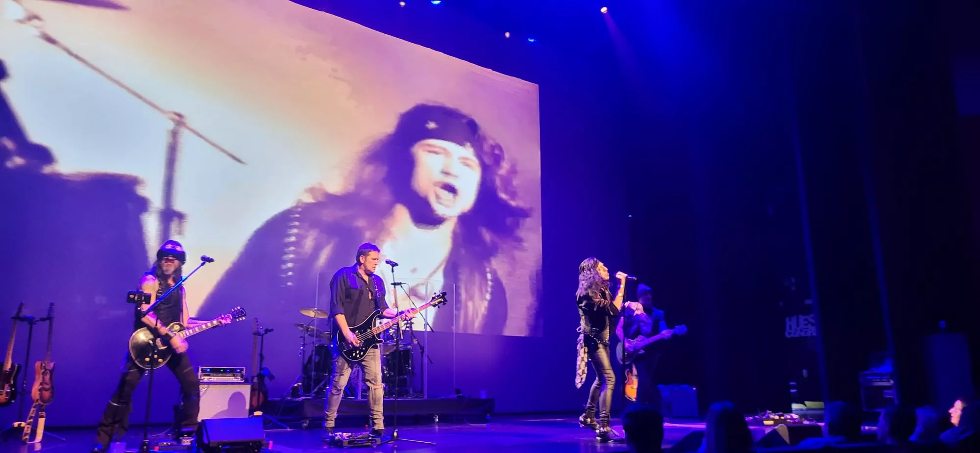 Concierto homenaje a Héroes del Silencio de la Banda Tributo Derivas. Foto Mercedes Manterola