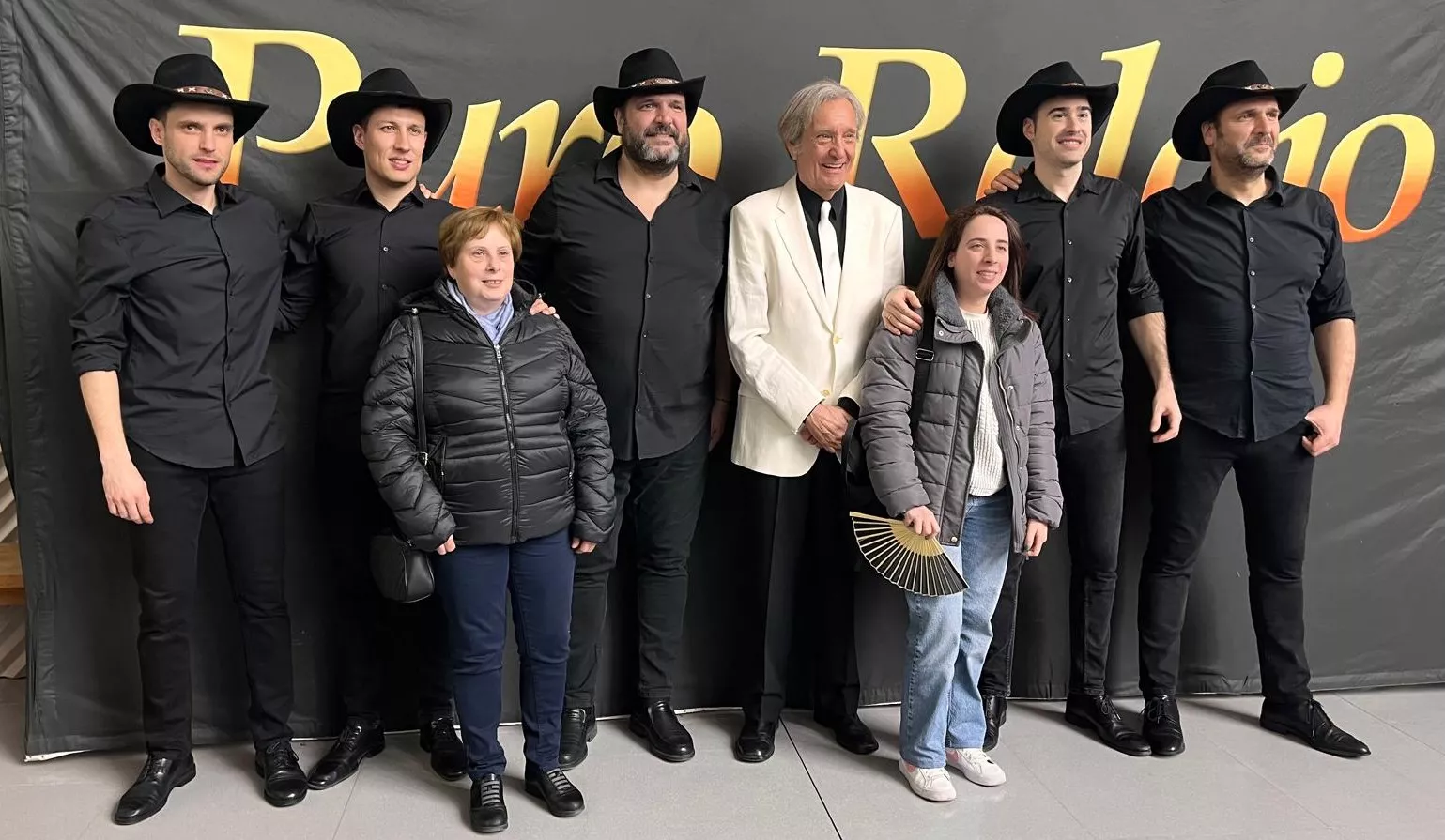 Photocoll con Puro Relajo en el Palacio de Congresos de Huesca, Foto Mercedes Manterola