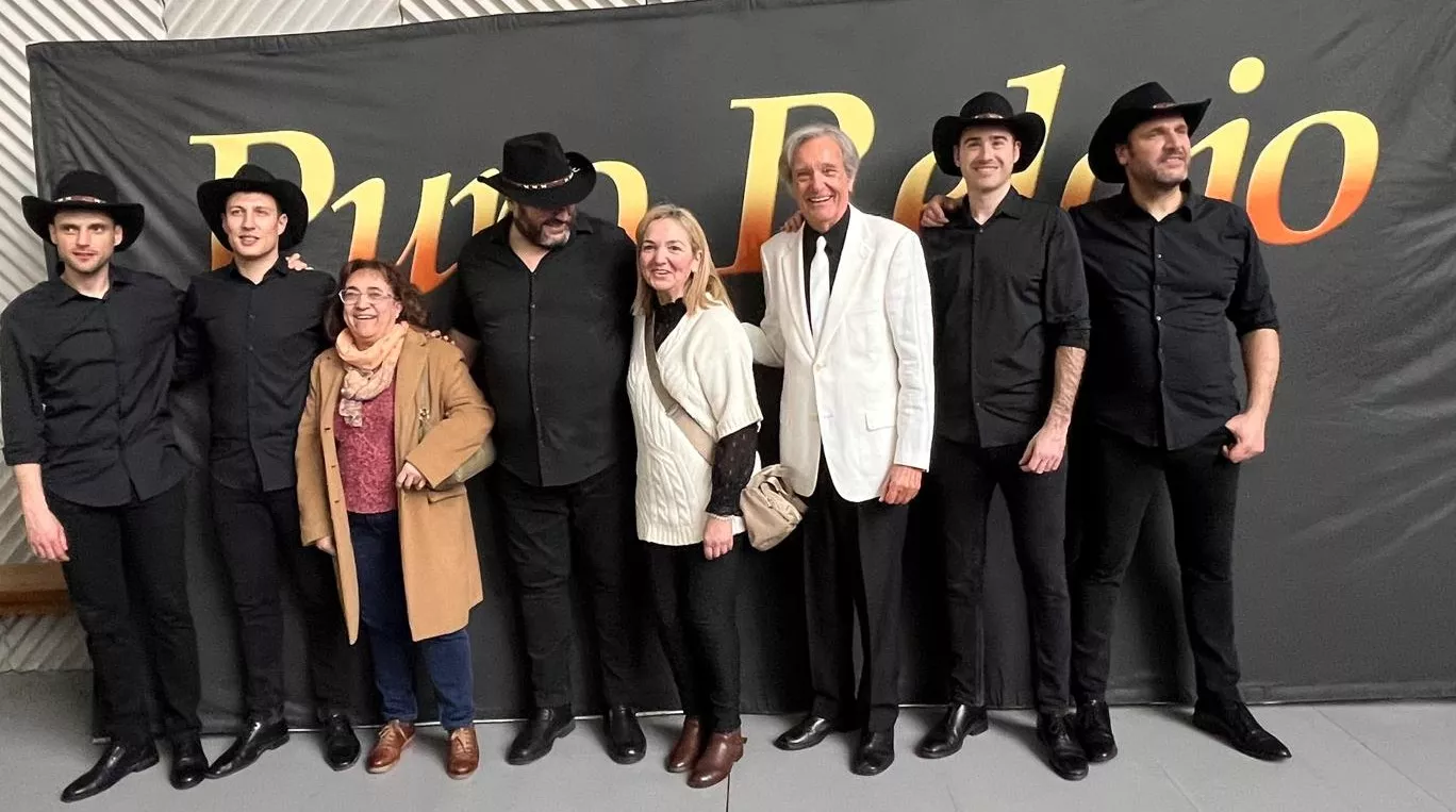 Photocoll con Puro Relajo en el Palacio de Congresos de Huesca, Foto Mercedes Manterola