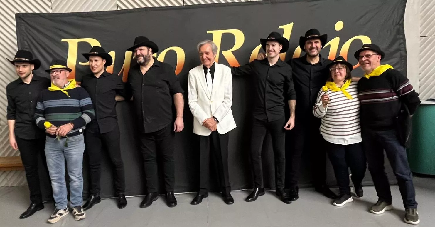 Alfombra roja con Puro Relajo en el Palacio de Congresos de Huesca, Foto Mercedes Manterola