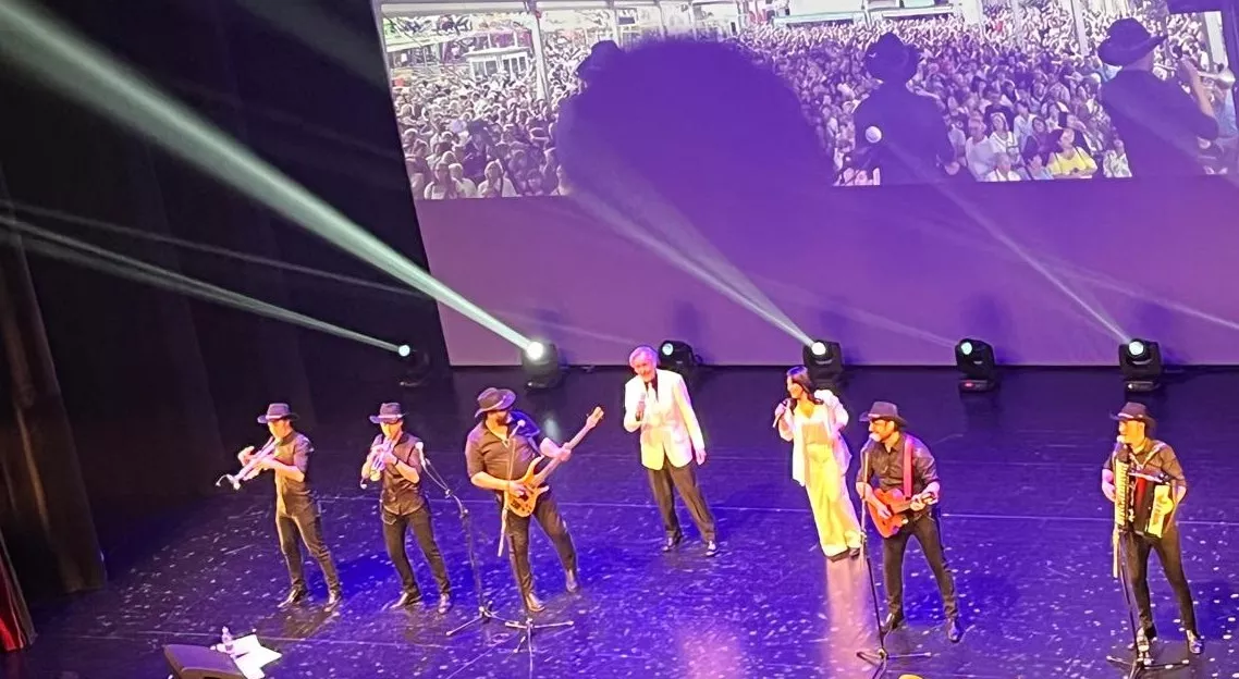 Puro Relajo en concierto en Huesca. Foto Mercedes Manterola