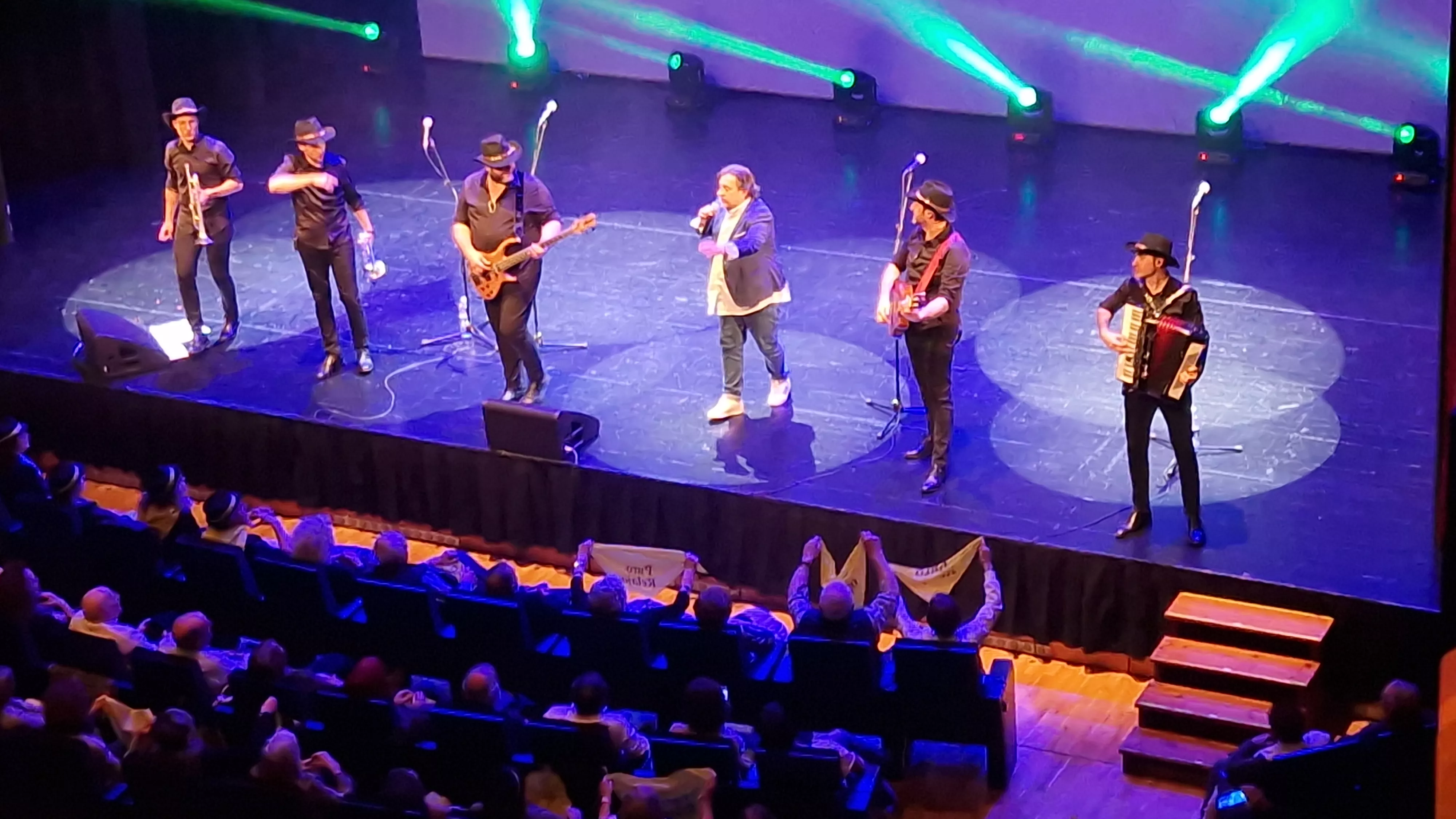 Concierto de Puro Relajo en Huesca. Foto Myriam Martínez