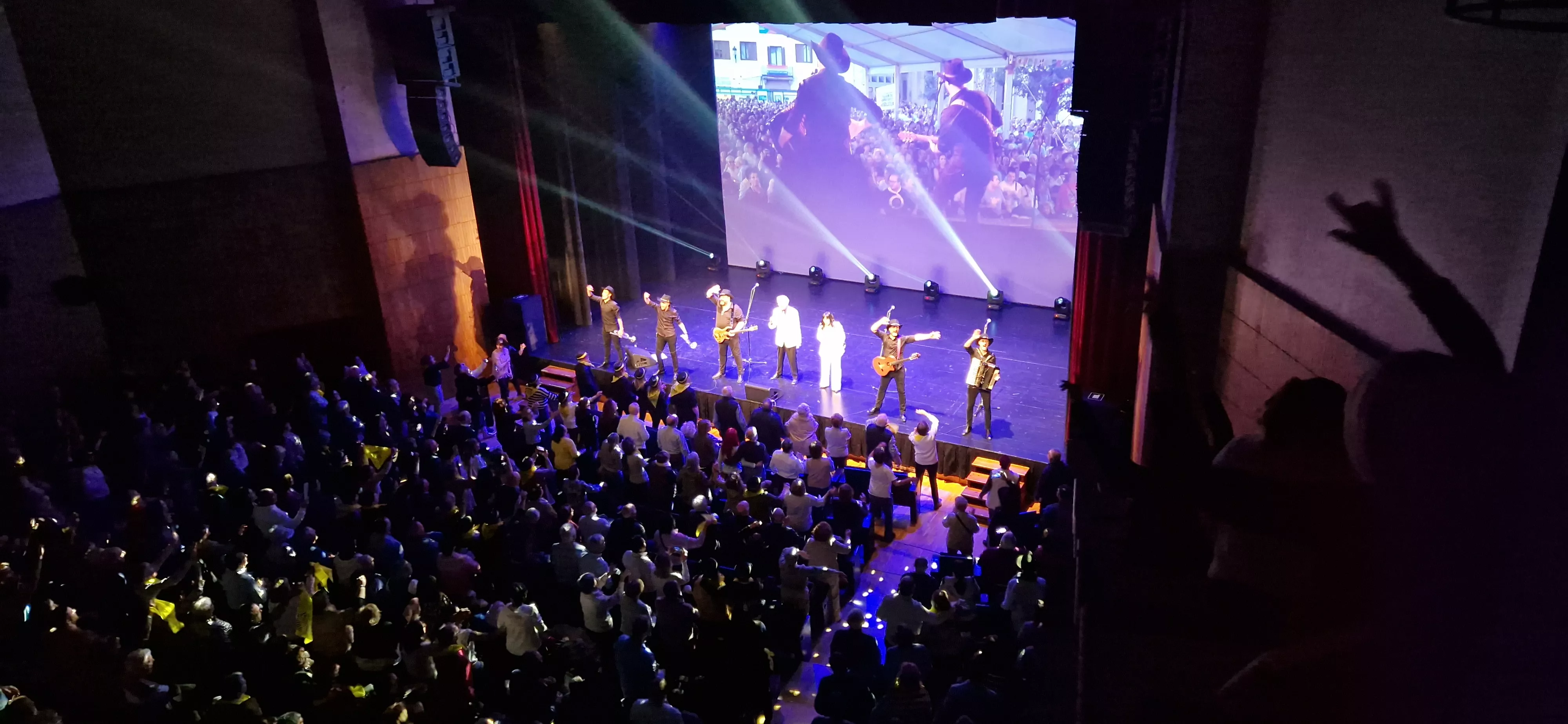 Concierto de Puro Relajo en Huesca. Foto Myriam Martínez