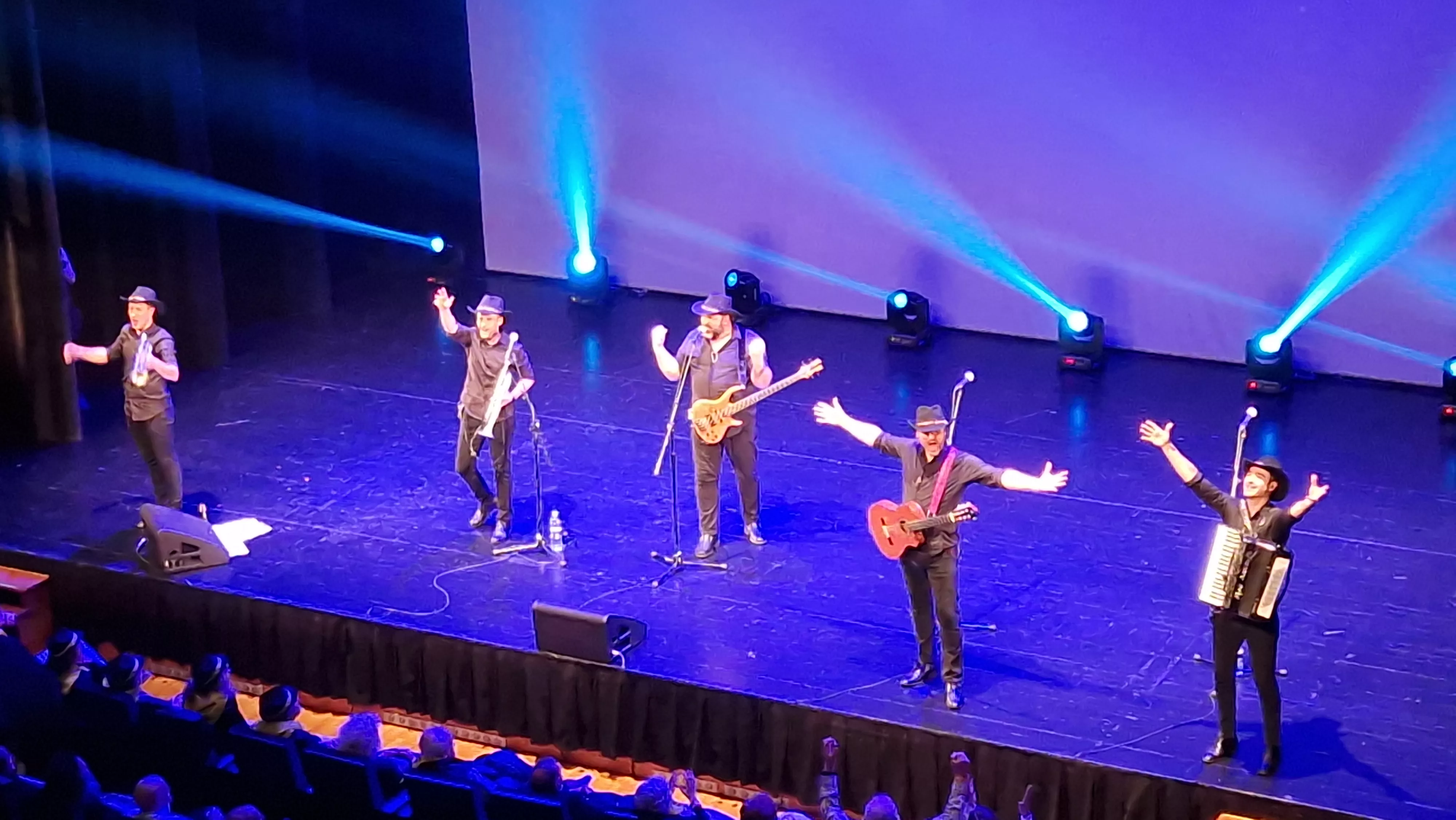 Concierto de Puro Relajo en Huesca. Foto Myriam Martínez