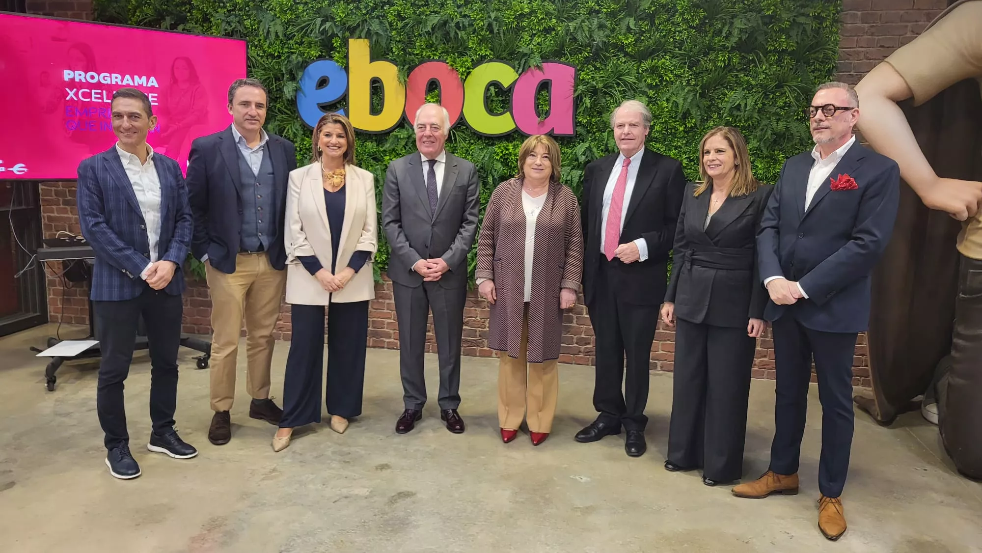 Visita a Eboca de alumnos de Graus dentro del programa Xcelence