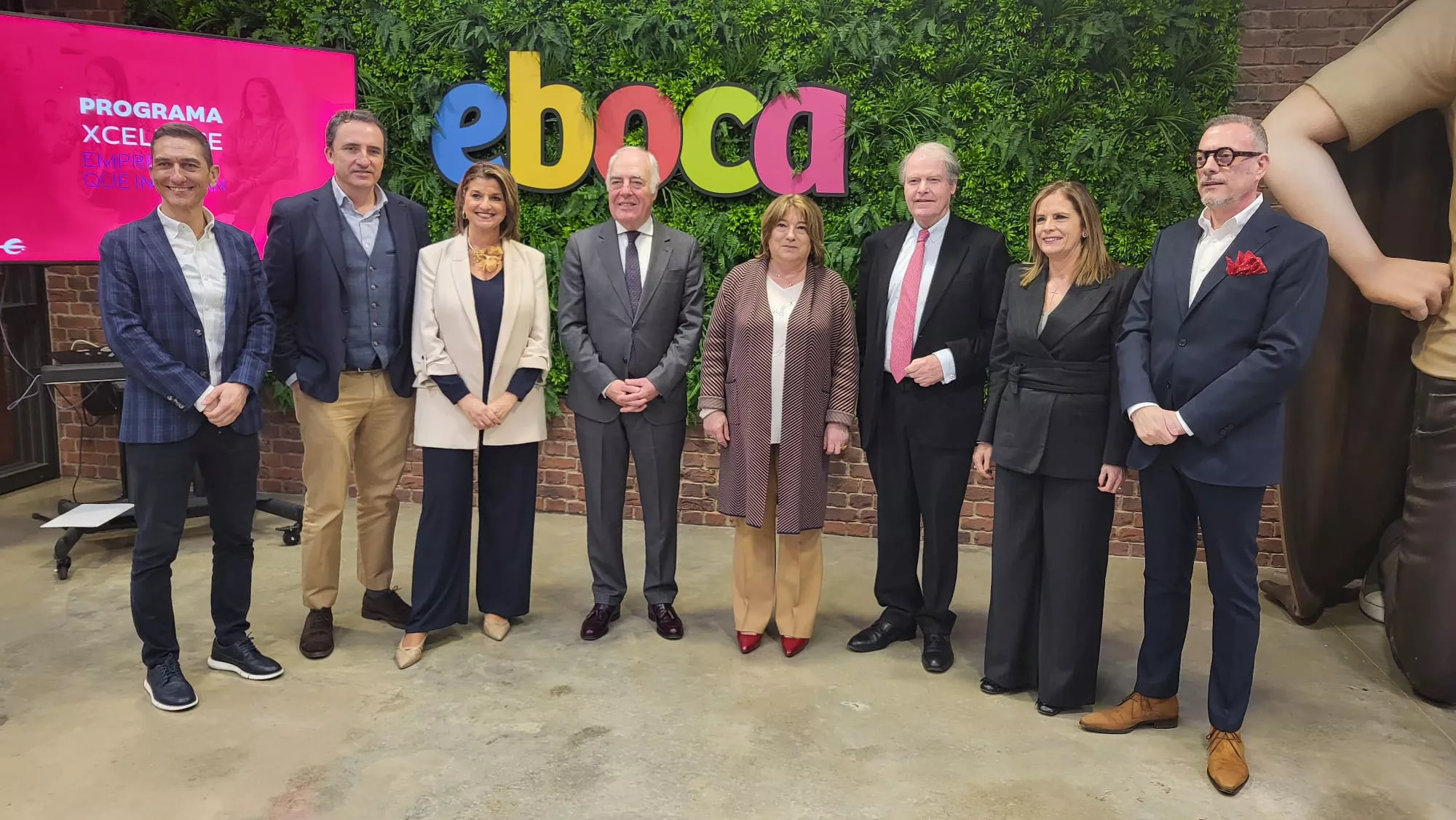 Visita a Eboca de alumnos de Graus dentro del programa Xcelence