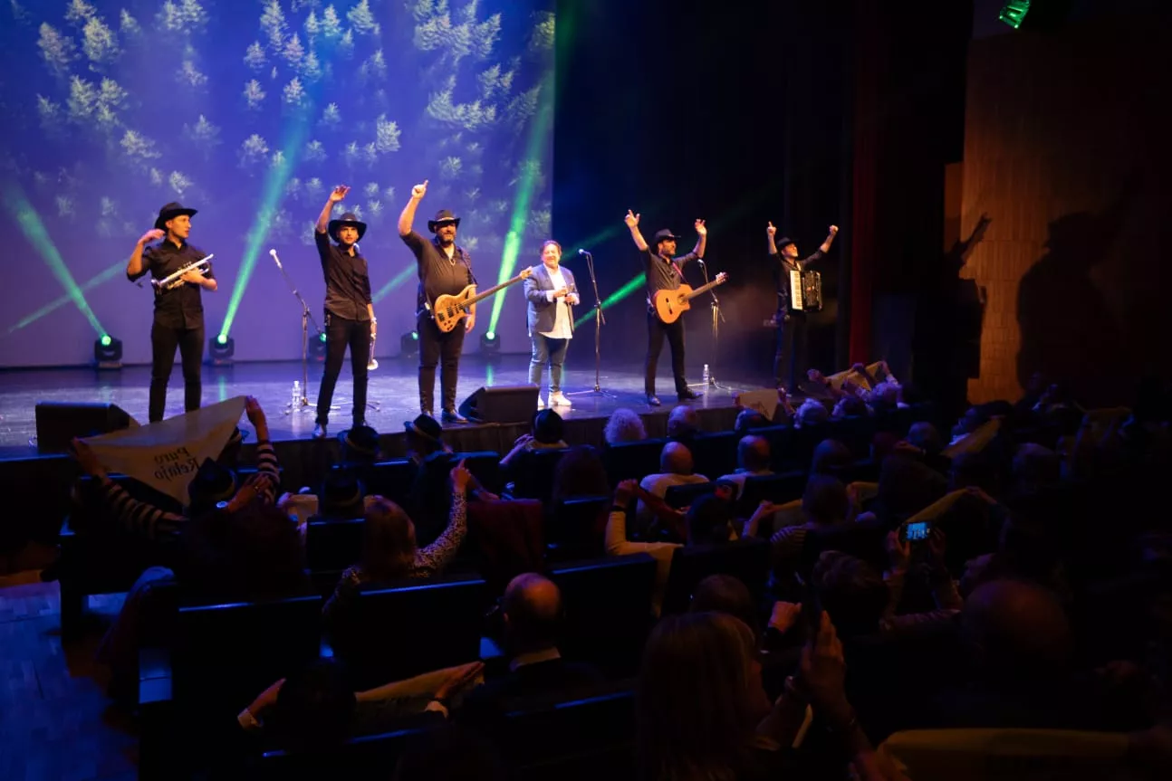 Concierto de Puro Relajo en Huesca. Foto Amaia San Martín Chaler