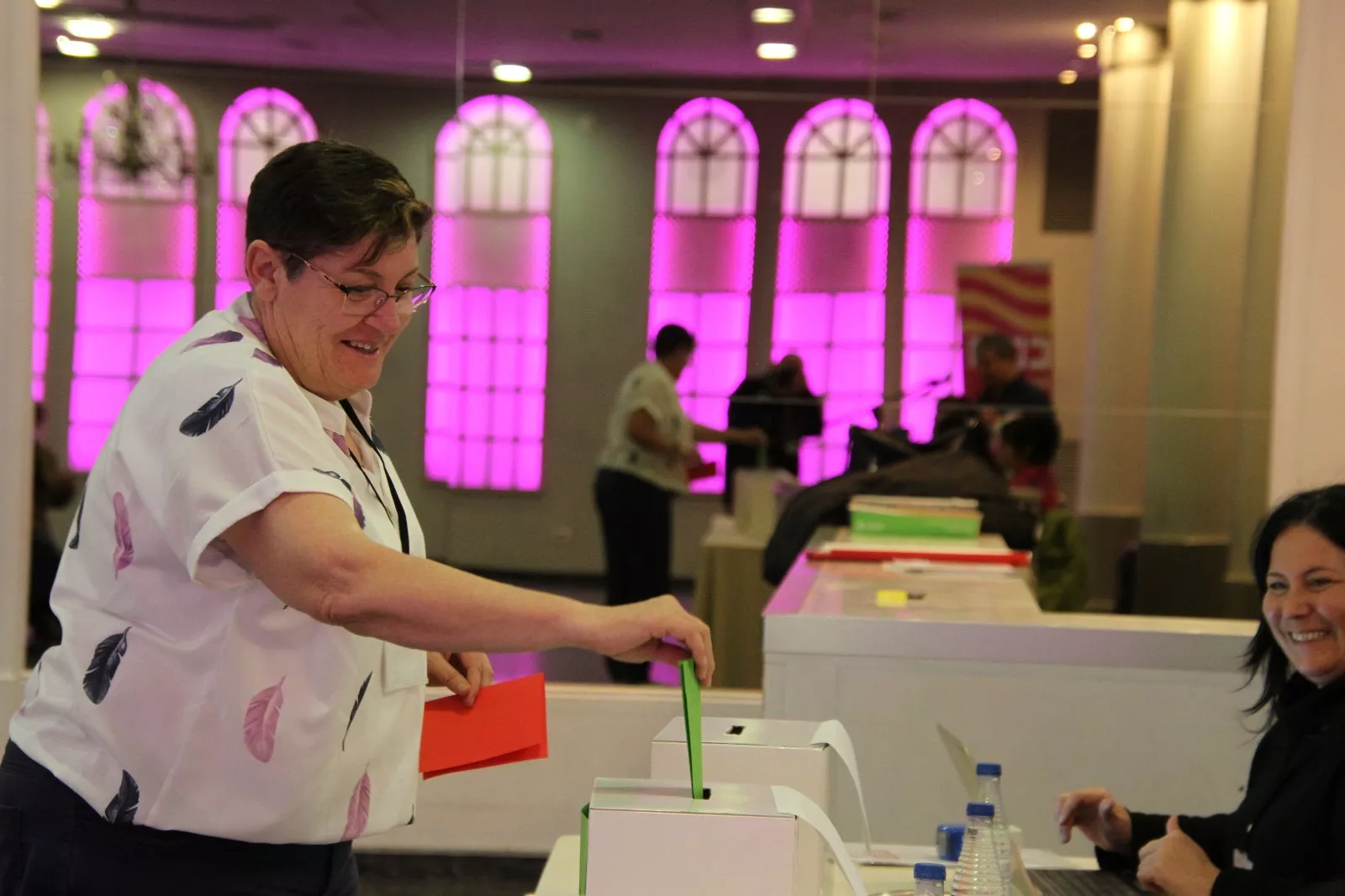 Elección de David Escuder Ferrando como secretario general de la Unión Comarcal de CCOO Huesca Oriental. Foto Carlos Neofato (5)