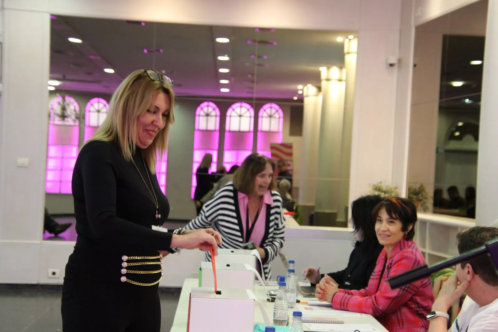 Elección de David Escuder Ferrando como secretario general de la Unión Comarcal de CCOO Huesca Oriental. Foto Carlos Neofato 