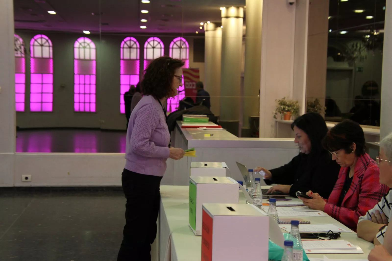 Elección de David Escuder Ferrando como secretario general de la Unión Comarcal de CCOO Huesca Oriental. Foto Carlos Neofato 