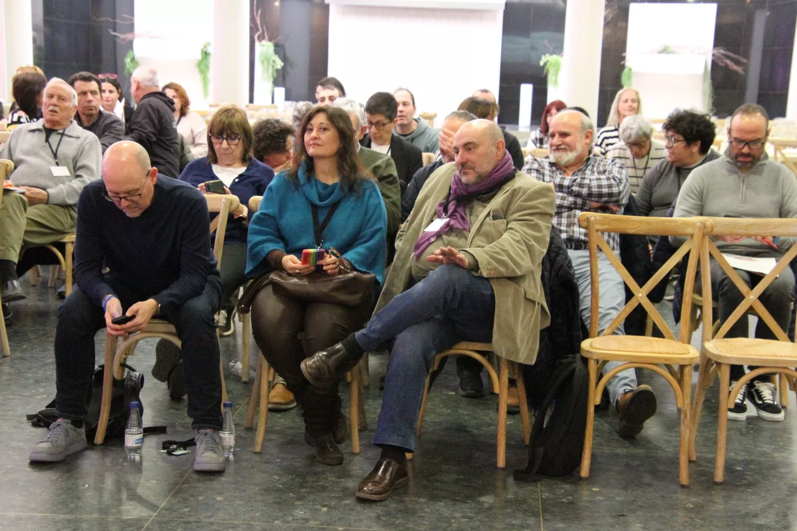 Elección de David Escuder Ferrando como secretario general de la Unión Comarcal de CCOO Huesca Oriental. Foto Carlos Neofato 