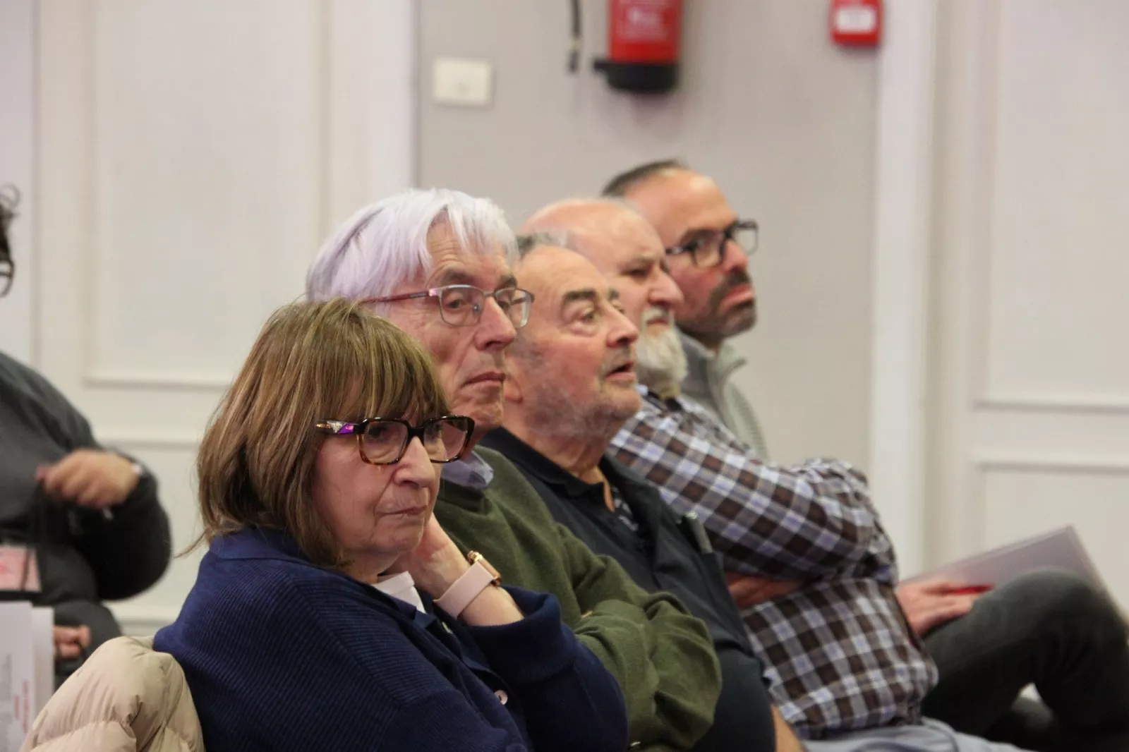 Elección de David Escuder Ferrando como secretario general de la Unión Comarcal de CCOO Huesca Oriental. Foto Carlos Neofato 