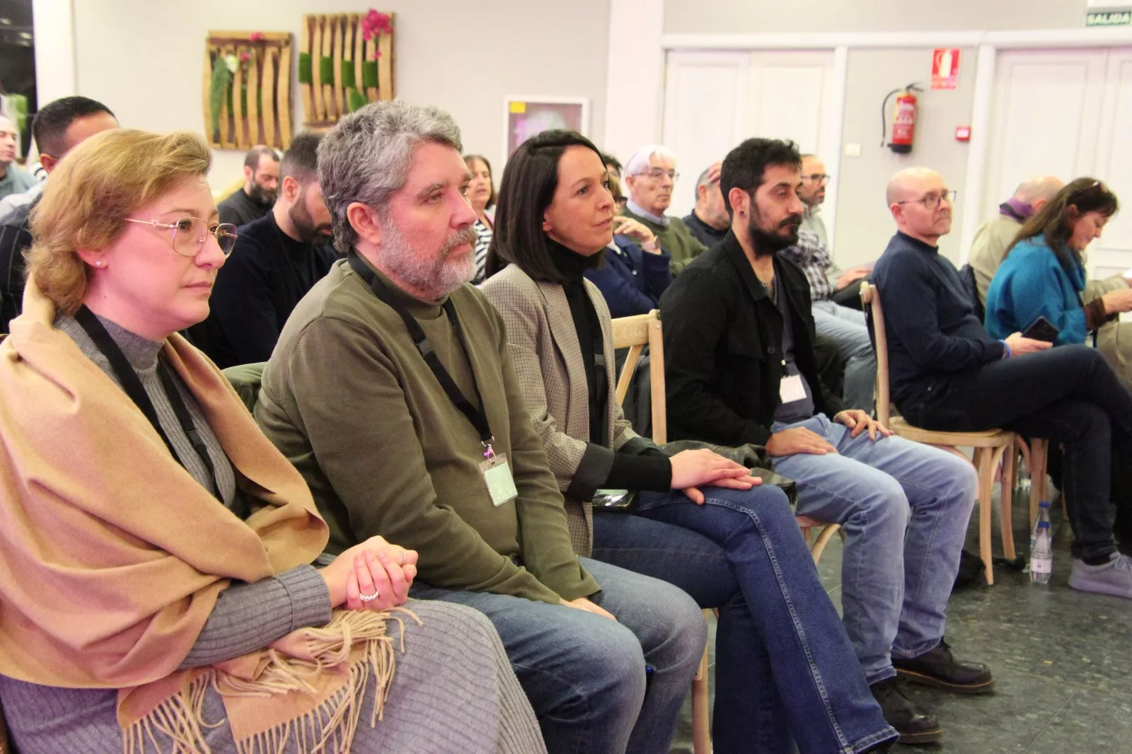 Elección de David Escuder Ferrando como secretario general de la Unión Comarcal de CCOO Huesca Oriental. Foto Carlos Neofato 