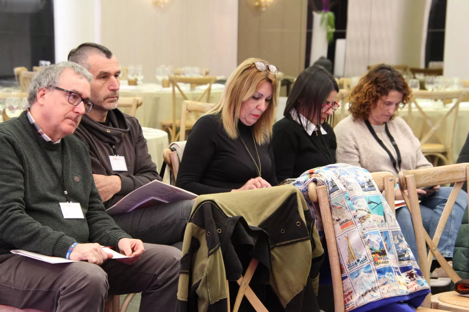 Elección de David Escuder Ferrando como secretario general de la Unión Comarcal de CCOO Huesca Oriental. Foto Carlos Neofato 