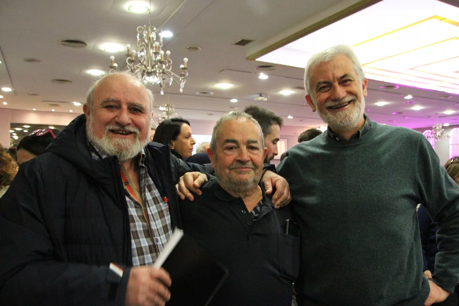 Elección de David Escuder Ferrando como secretario general de la Unión Comarcal de CCOO Huesca Oriental. Foto Carlos Neofato 