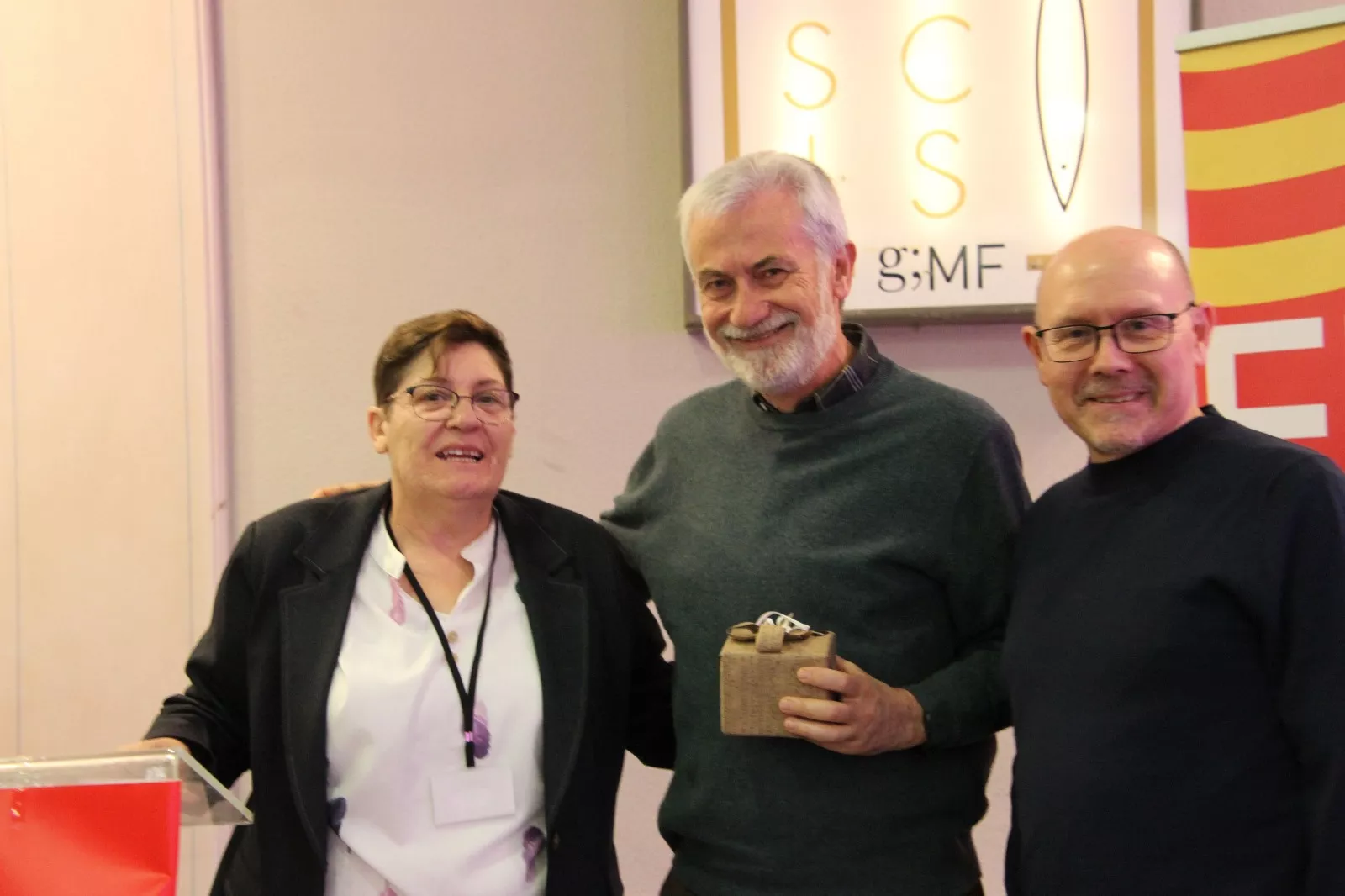 Elección de David Escuder Ferrando como secretario general de la Unión Comarcal de CCOO Huesca Oriental. Foto Carlos Neofato 