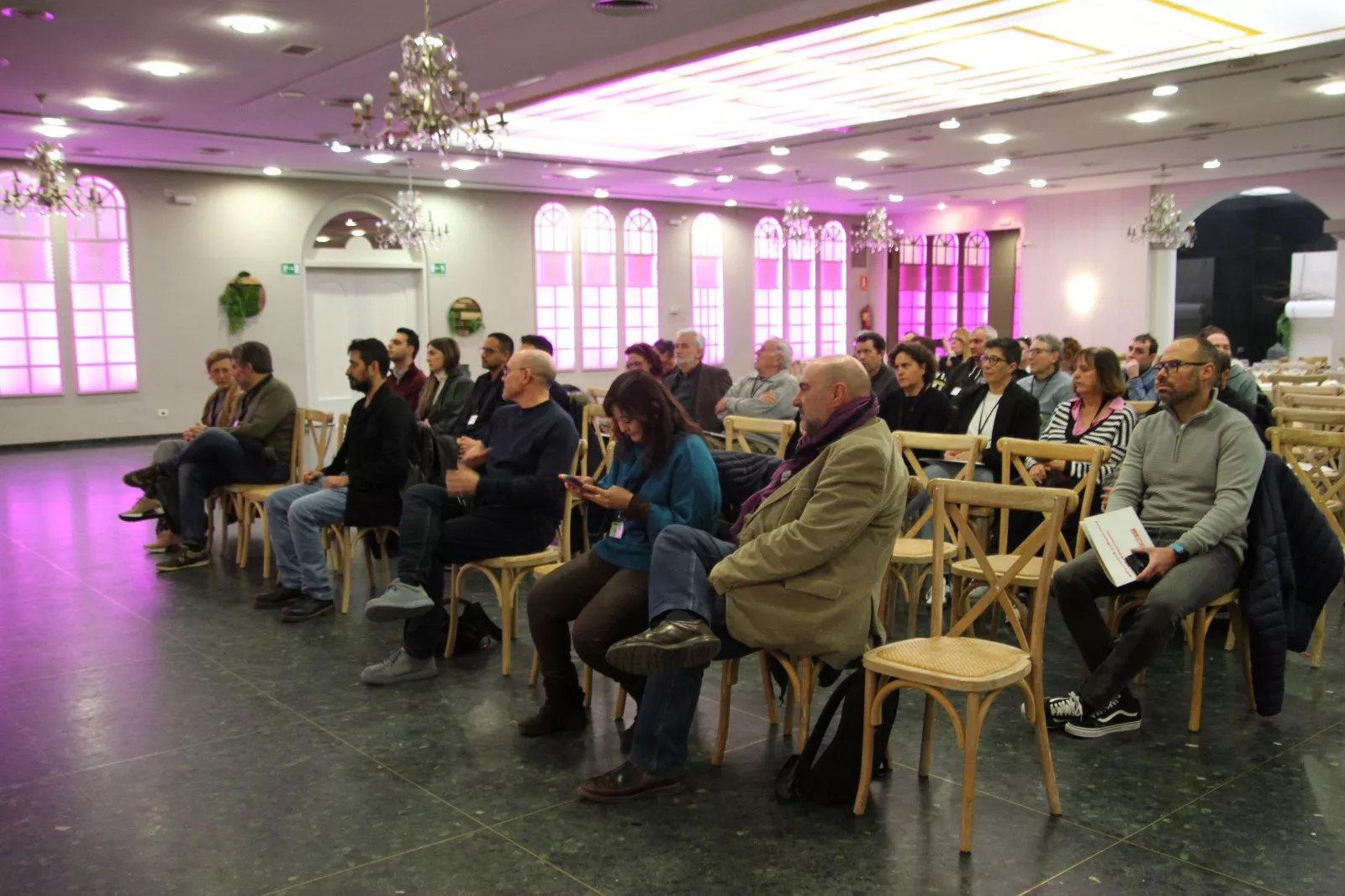 Elección de David Escuder Ferrando como secretario general de la Unión Comarcal de CCOO Huesca Oriental. Foto Carlos Neofato 