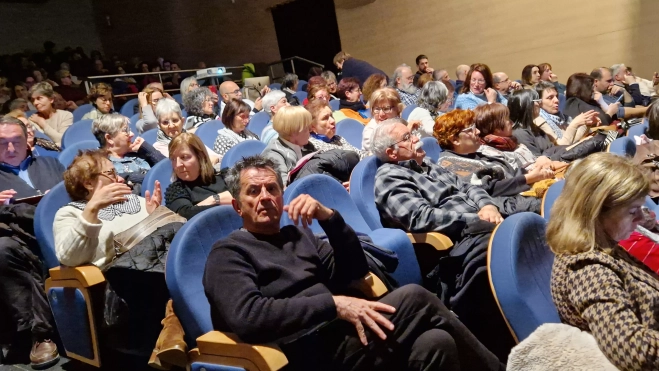  Irene Vallejo en la Biblioteca Ramón J. Sender. Foto Myriam Martínez