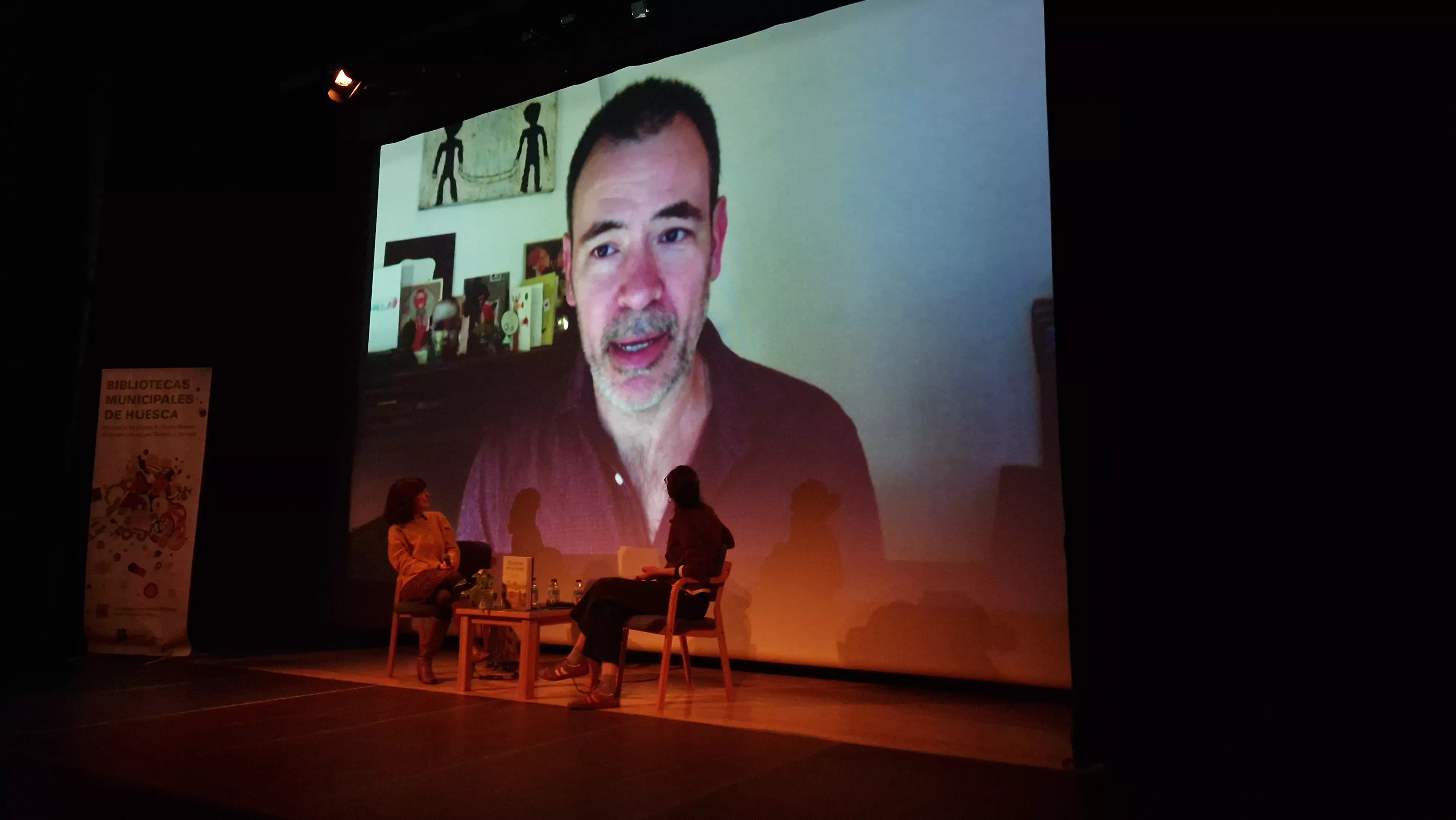  Irene Vallejo en la Biblioteca Ramón J. Sender. Foto Myriam Martínez