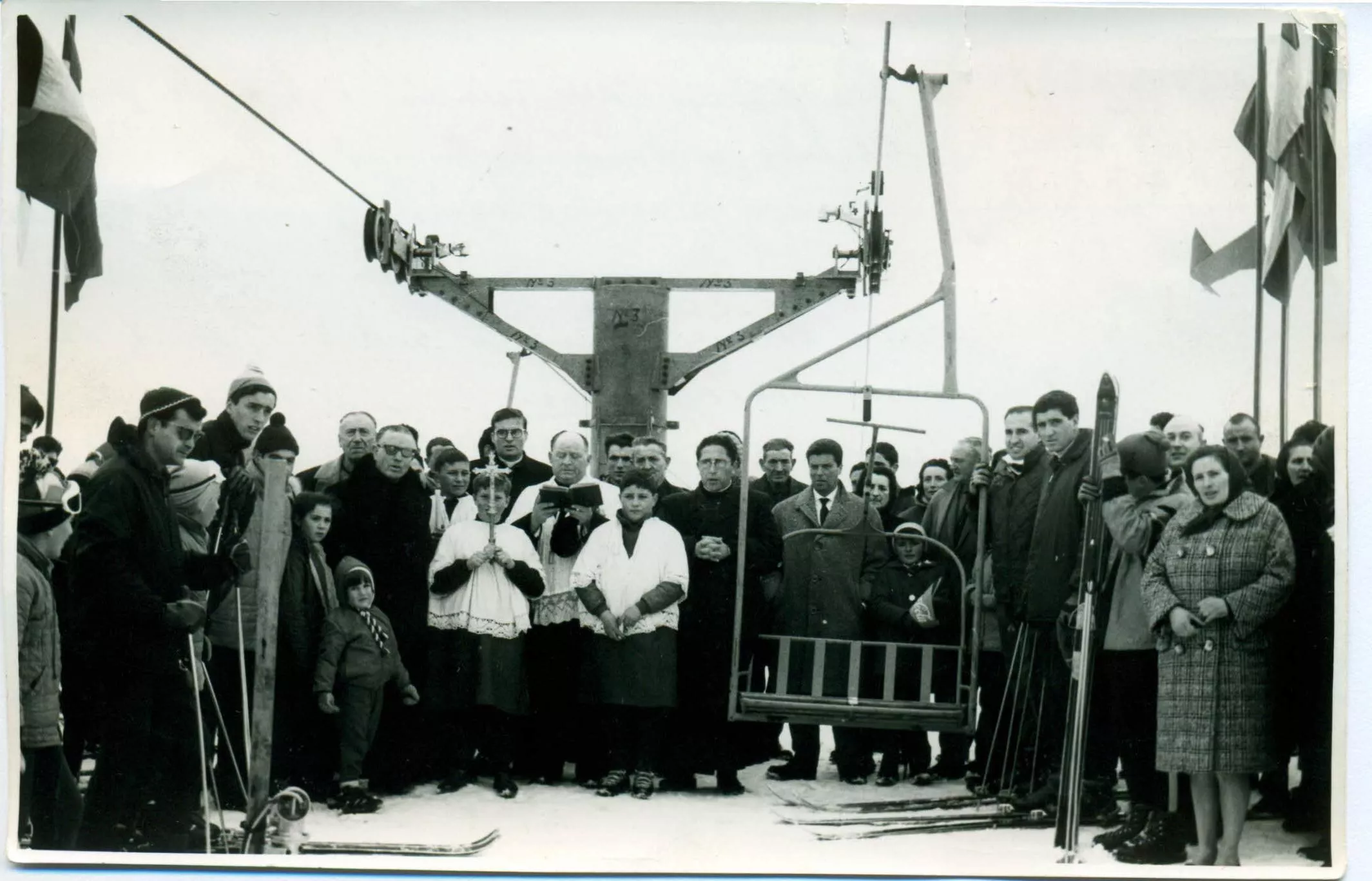 Bendicion de un telesilla.