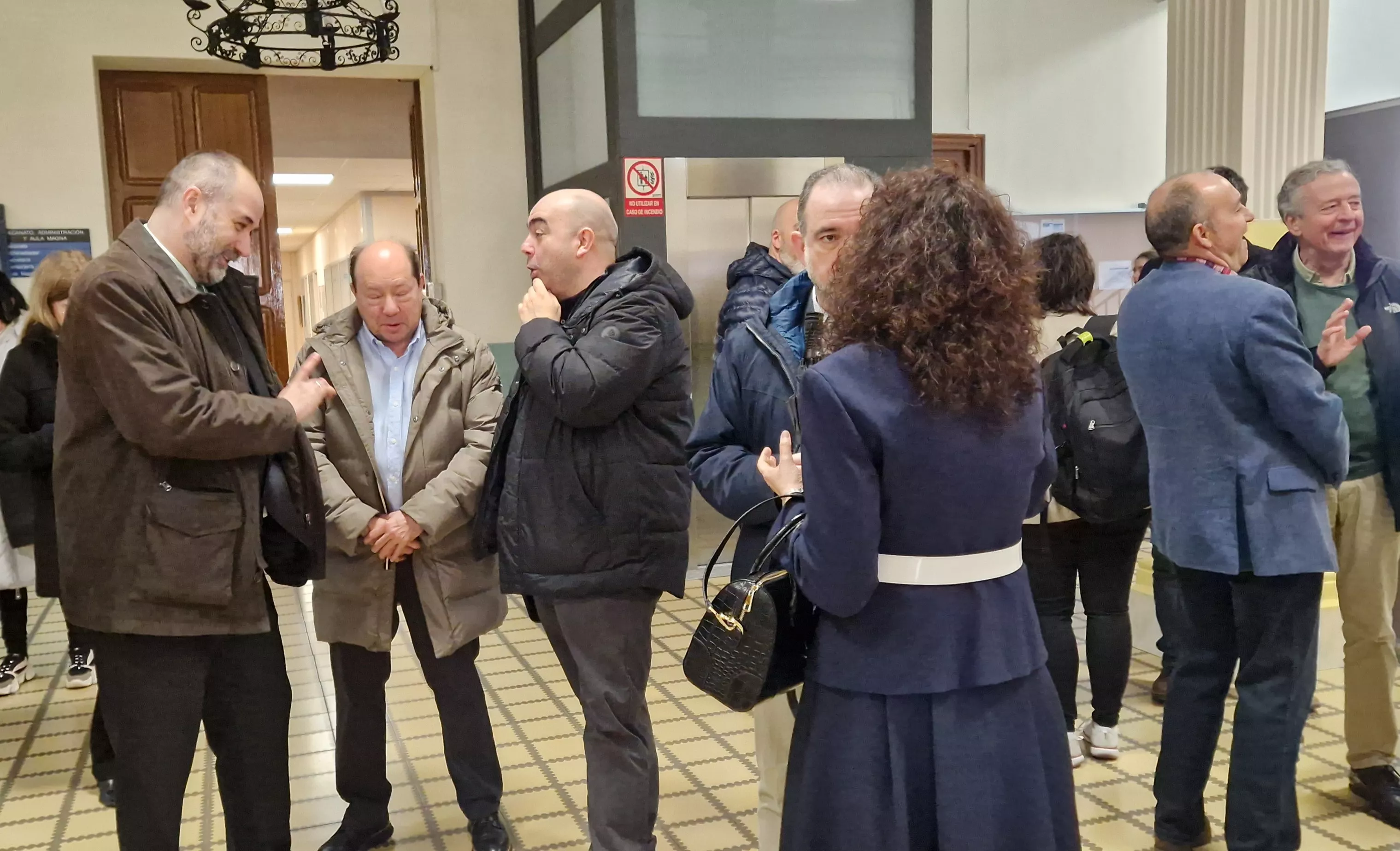 Toma de posesión de Javier Zaragoza como decano de la Facultad de Ciencias Humanas y de la Educación. Foto Myriam Martínez