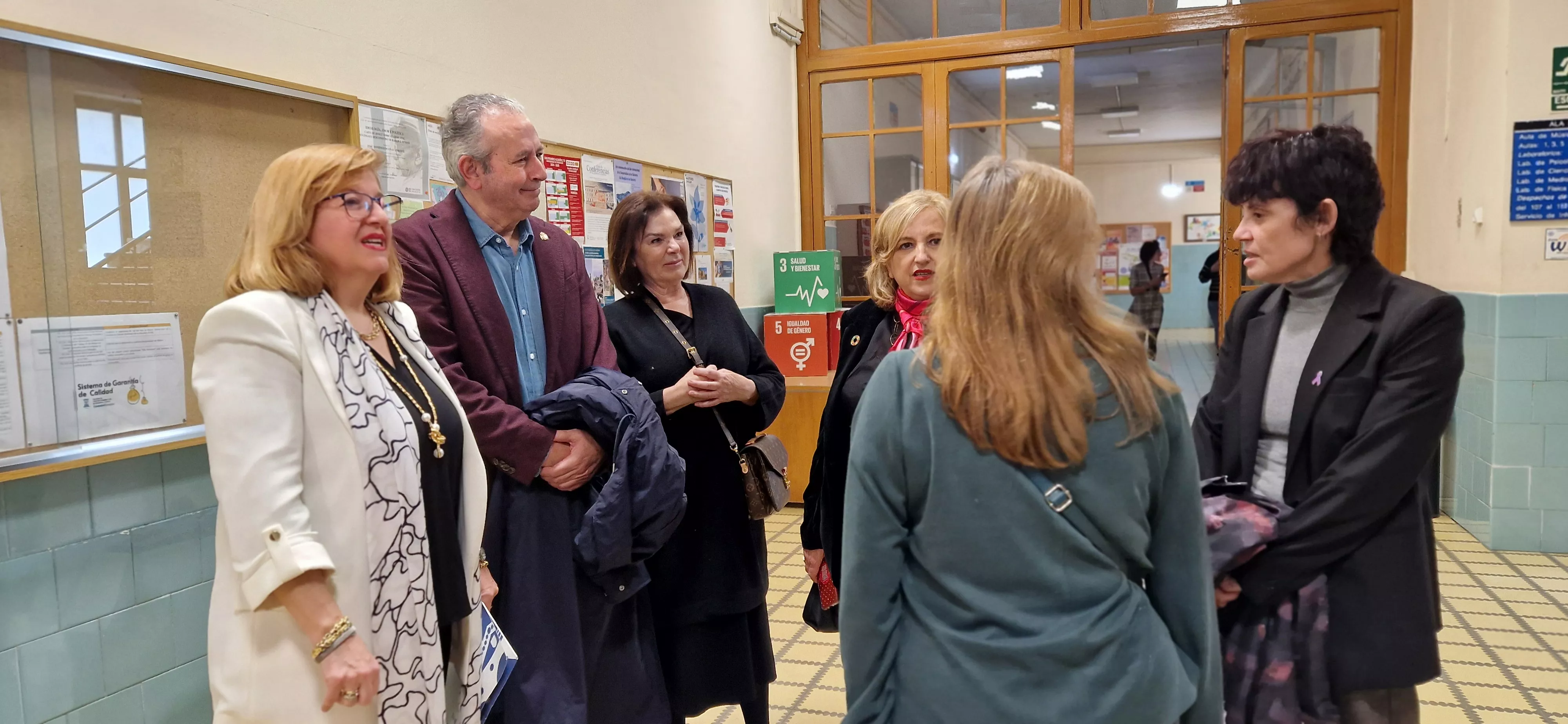 Toma de posesión de Javier Zaragoza como decano de la Facultad de Ciencias Humanas y de la Educación. Foto Myriam Martínez