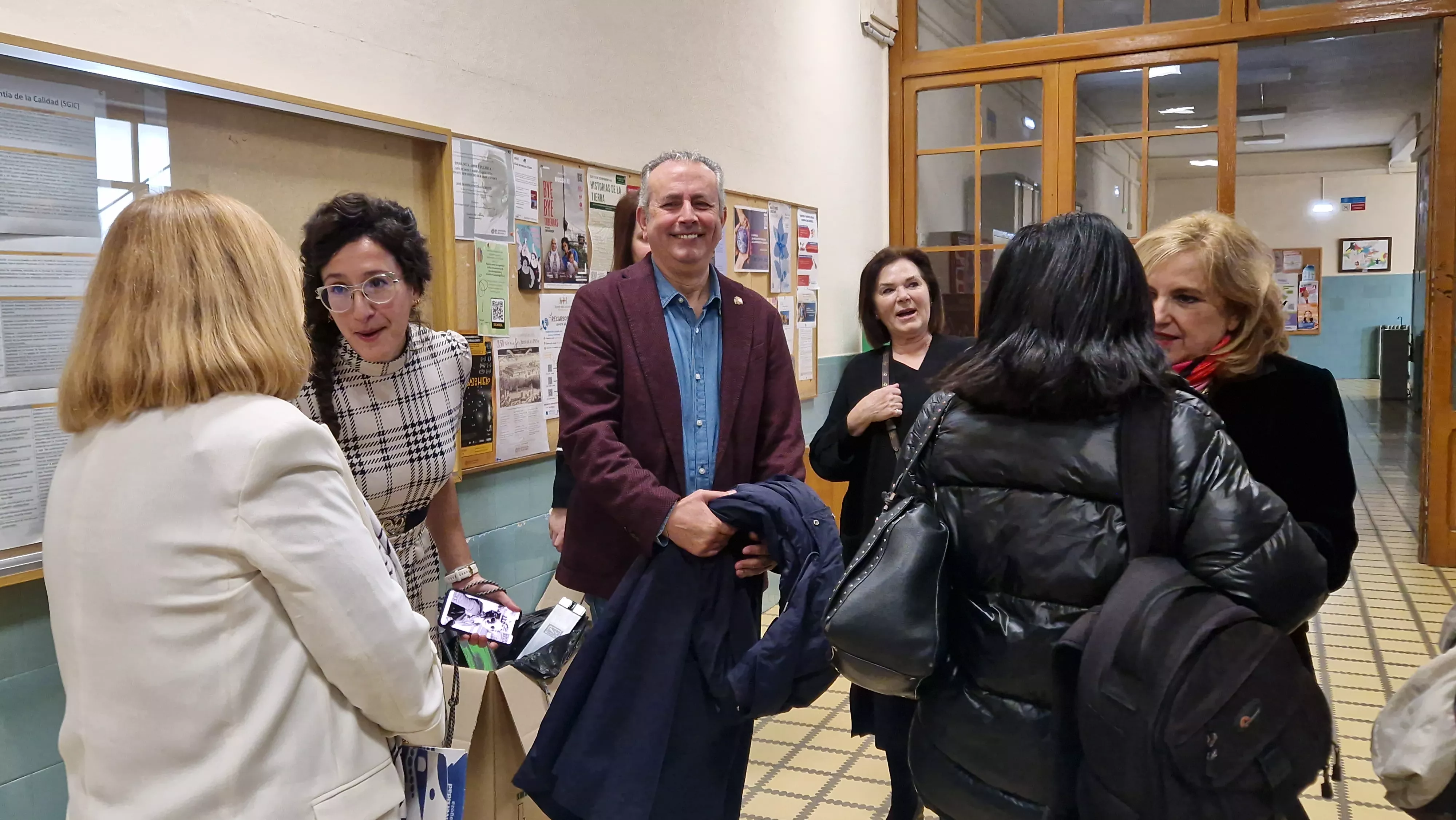 Toma de posesión de Javier Zaragoza como decano de la Facultad de Ciencias Humanas y de la Educación. Foto Myriam Martínez