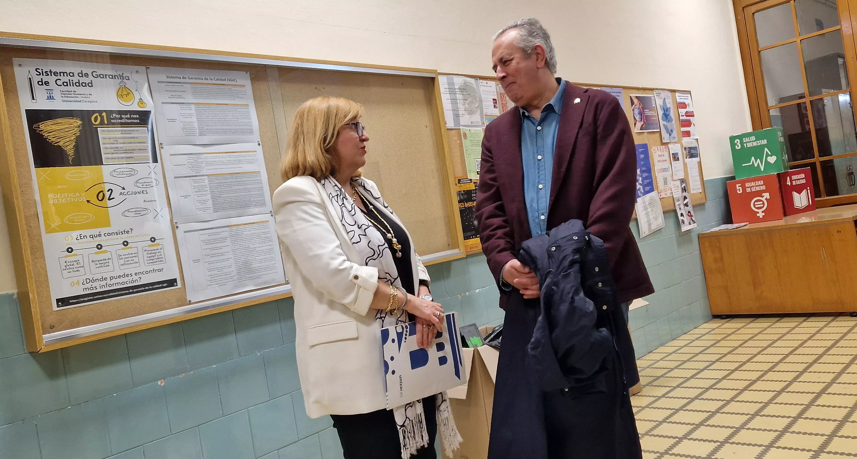 Marta Liesa y Carlos Campo. Foto Myriam Martínez