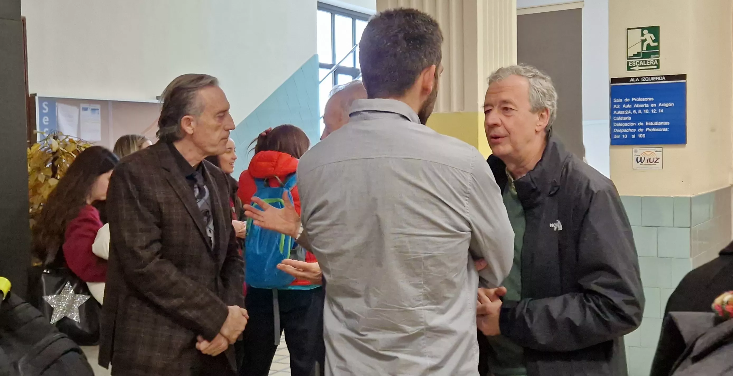 Toma de posesión de Javier Zaragoza como decano de la Facultad de Ciencias Humanas y de la Educación. Foto Myriam Martínez
