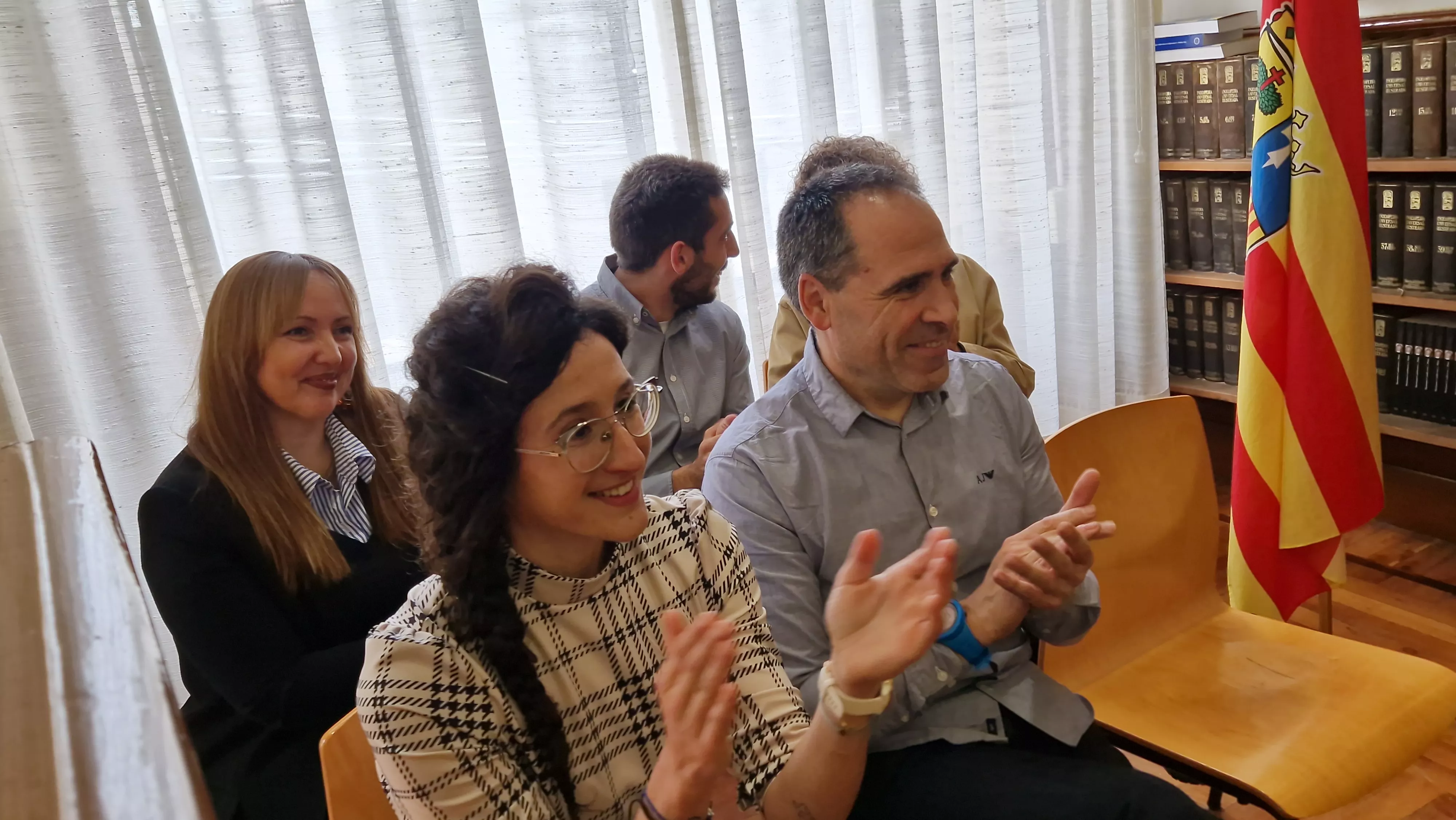 Toma de posesión de Javier Zaragoza como decano de la Facultad de Ciencias Humanas y de la Educación. Foto Myriam Martínez