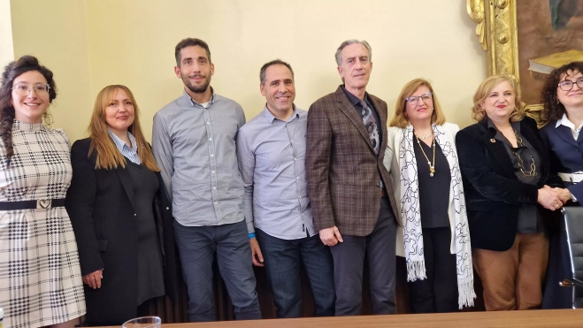 Toma de posesión de Javier Zaragoza como decano de la Facultad de Ciencias Humanas y de la Educación. Foto Myriam Martínez