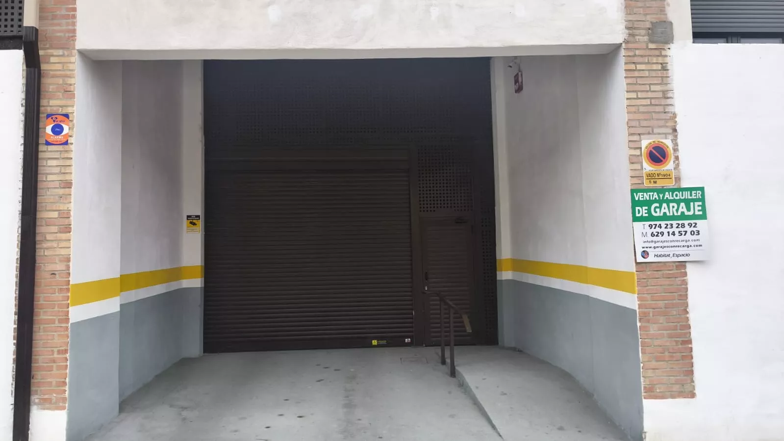 Garajes de la calle Joaquín Costa objeto del proceso legal del caso