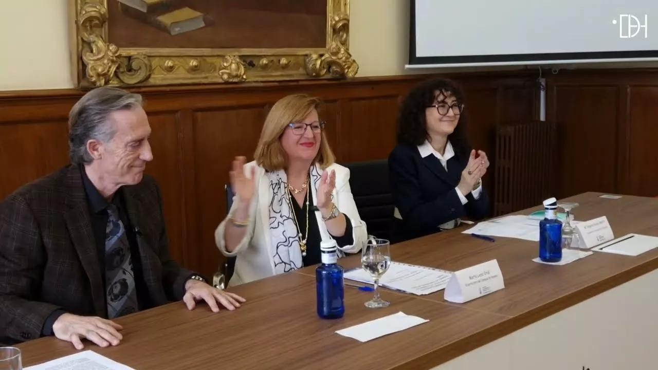 Javier Zaragoza, junto a Marta Liesa