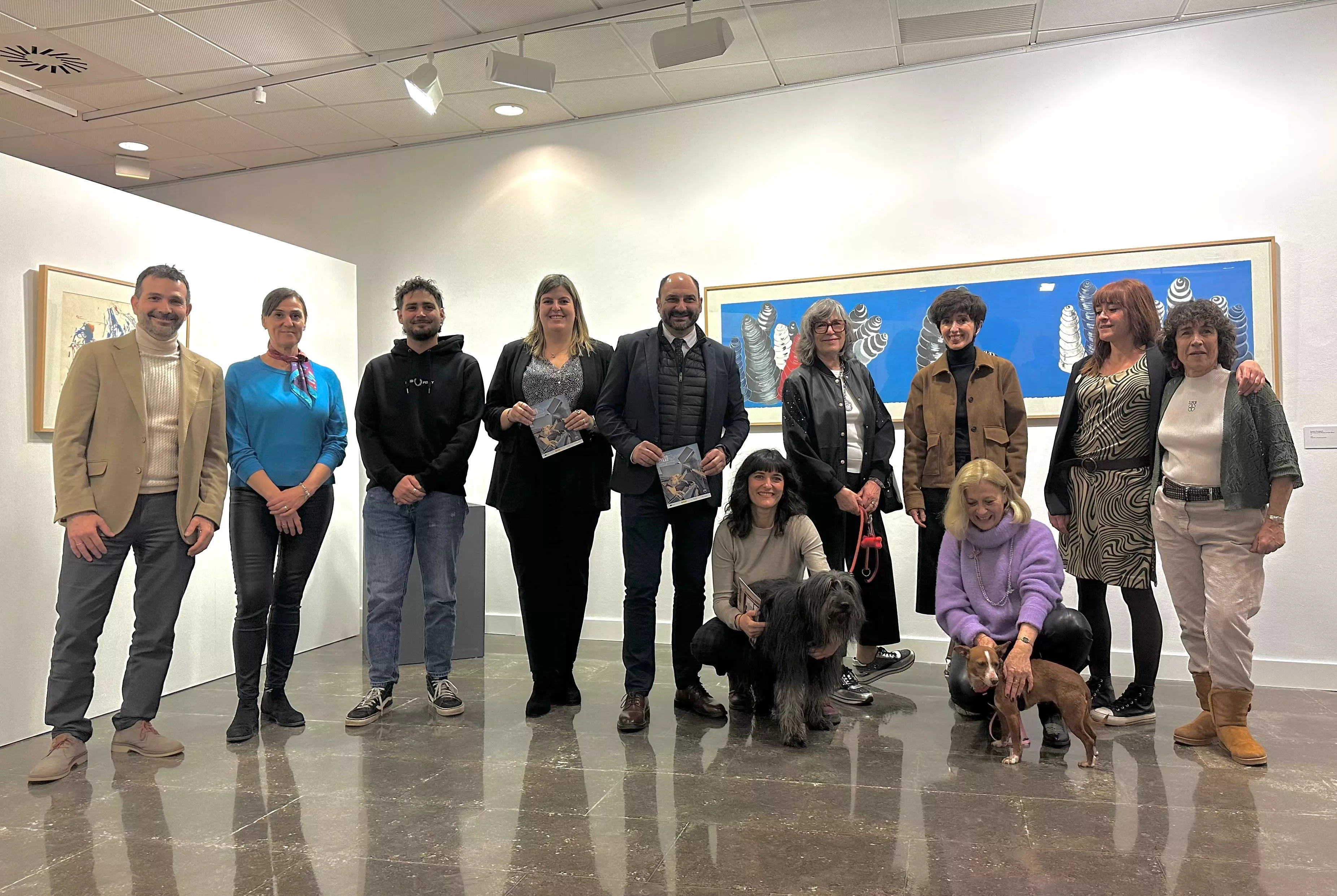 Presentación Enoturismo con perros en la Ruta del Vino Somontano .