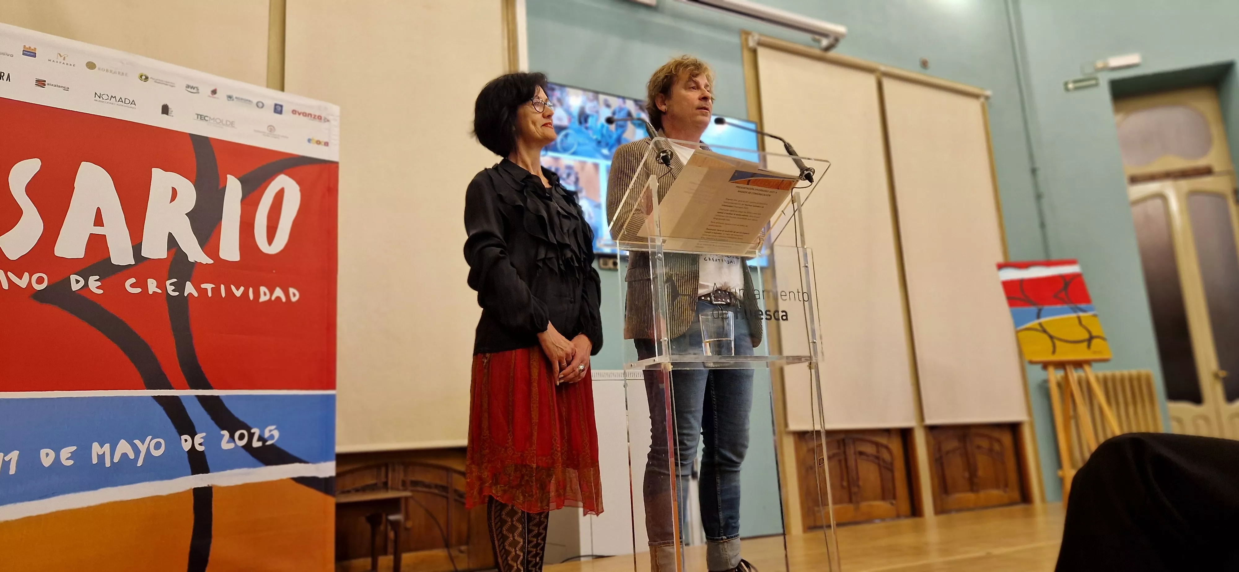 Mayte Sarroca y Alfonso Palomares. Foto Myriam Martínez